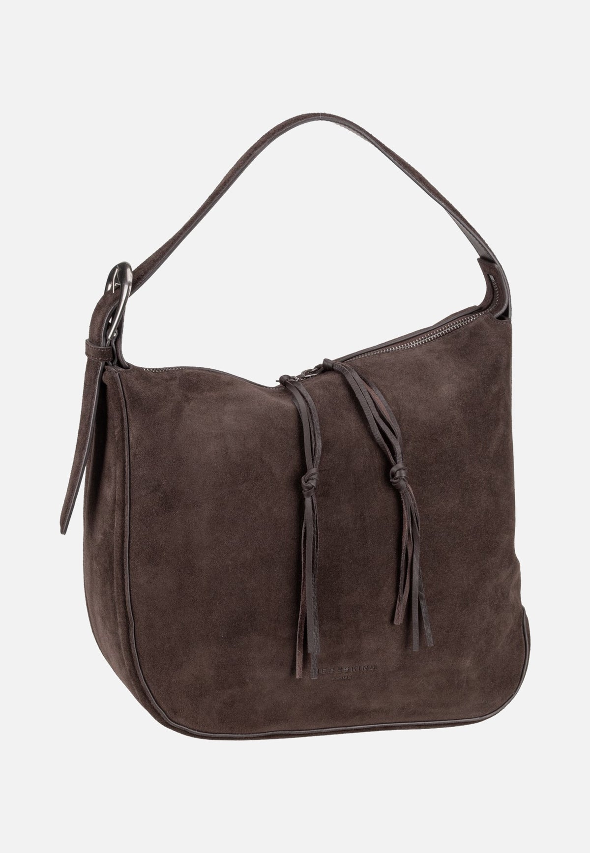 Liebeskind Berlin Ines Hobo L Suede Deep Soil Hobo Bag