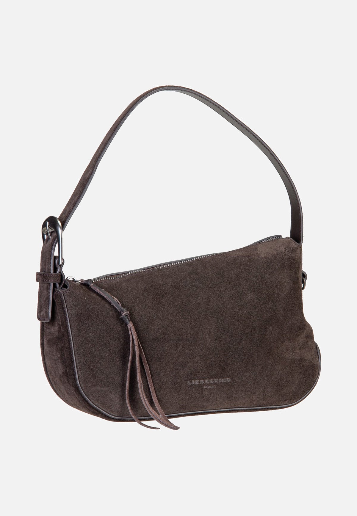 Liebeskind Berlin Ines Hobo M Suede Deep Soil Hobo Bag