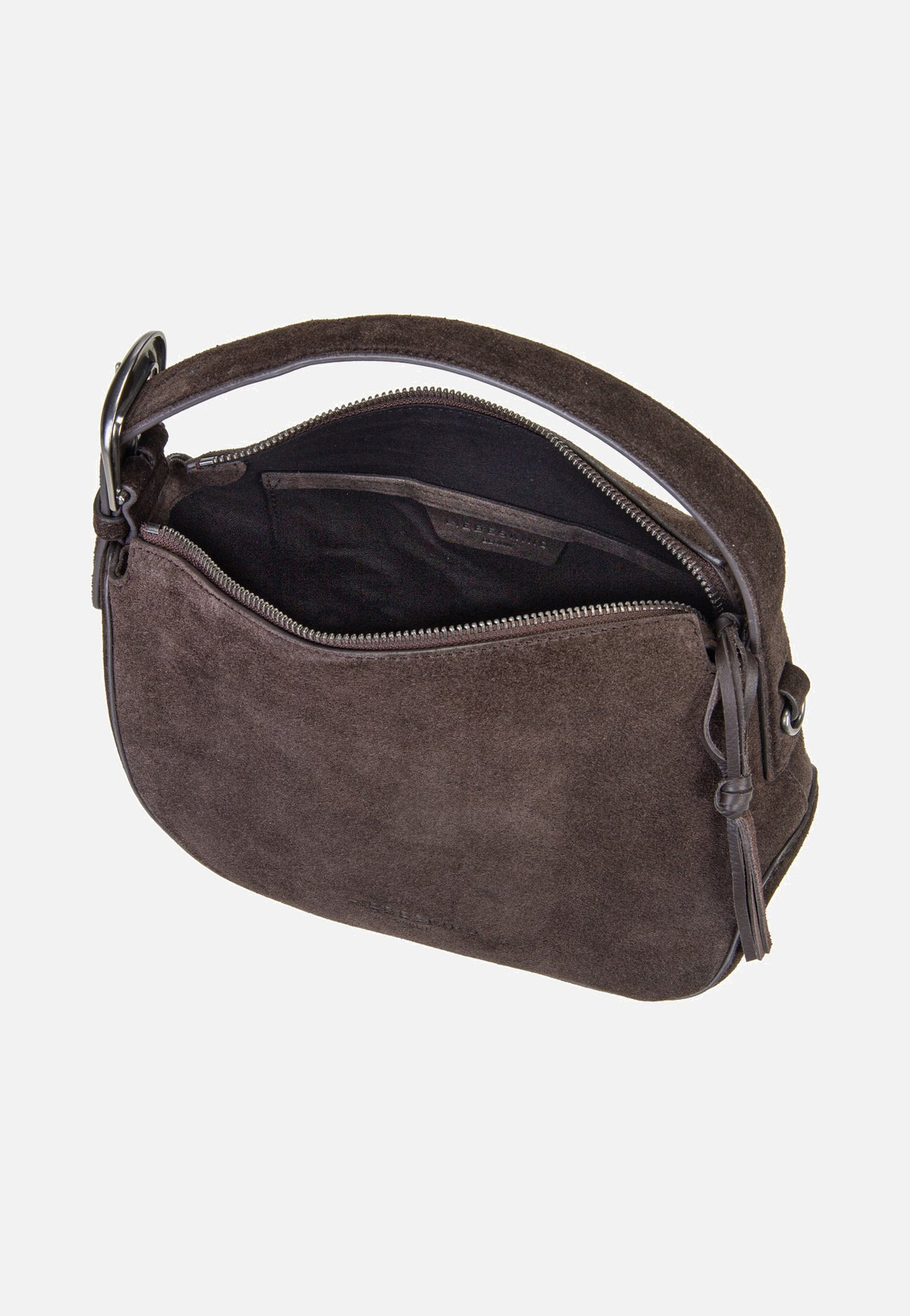 Liebeskind Berlin Ines Hobo S Suede Deep Soil Hobo Bag