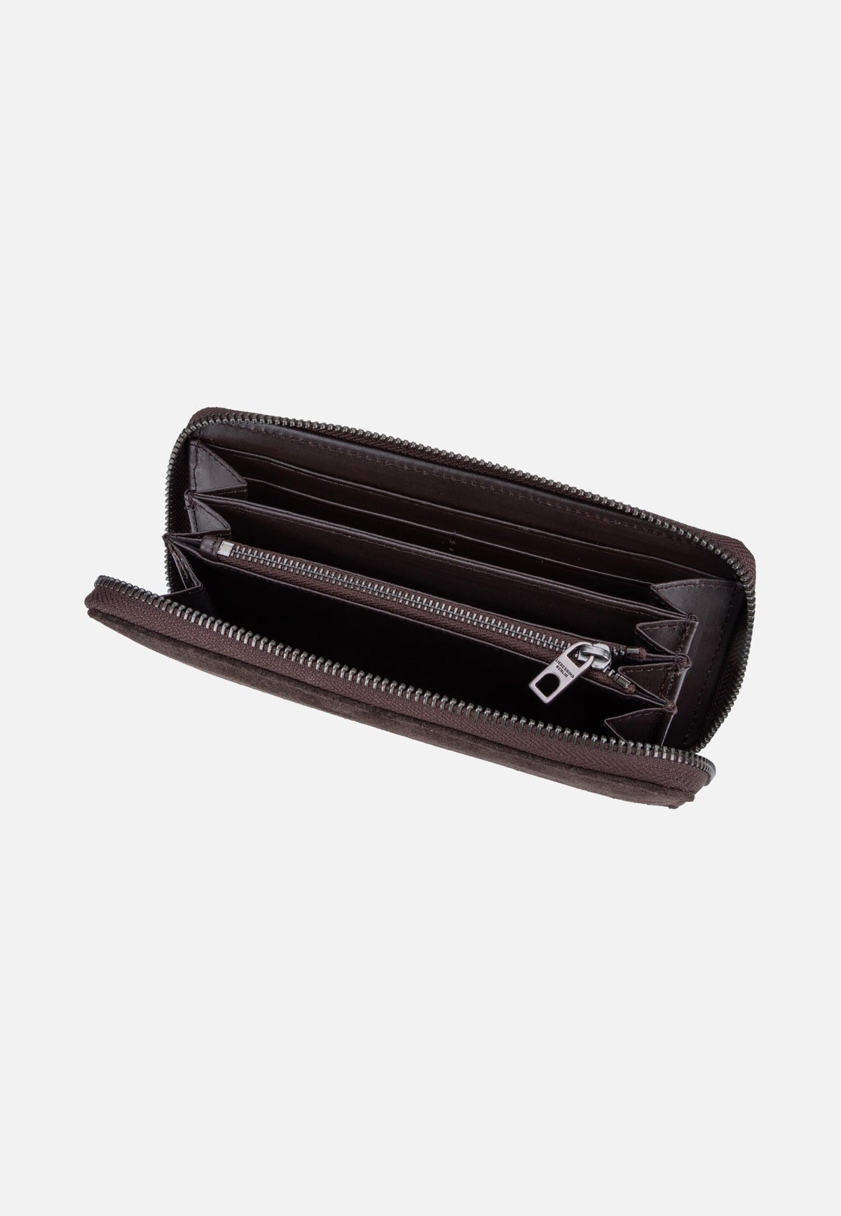 Liebeskind Berlin Ines L Suede Deep Soil Portemonnaie