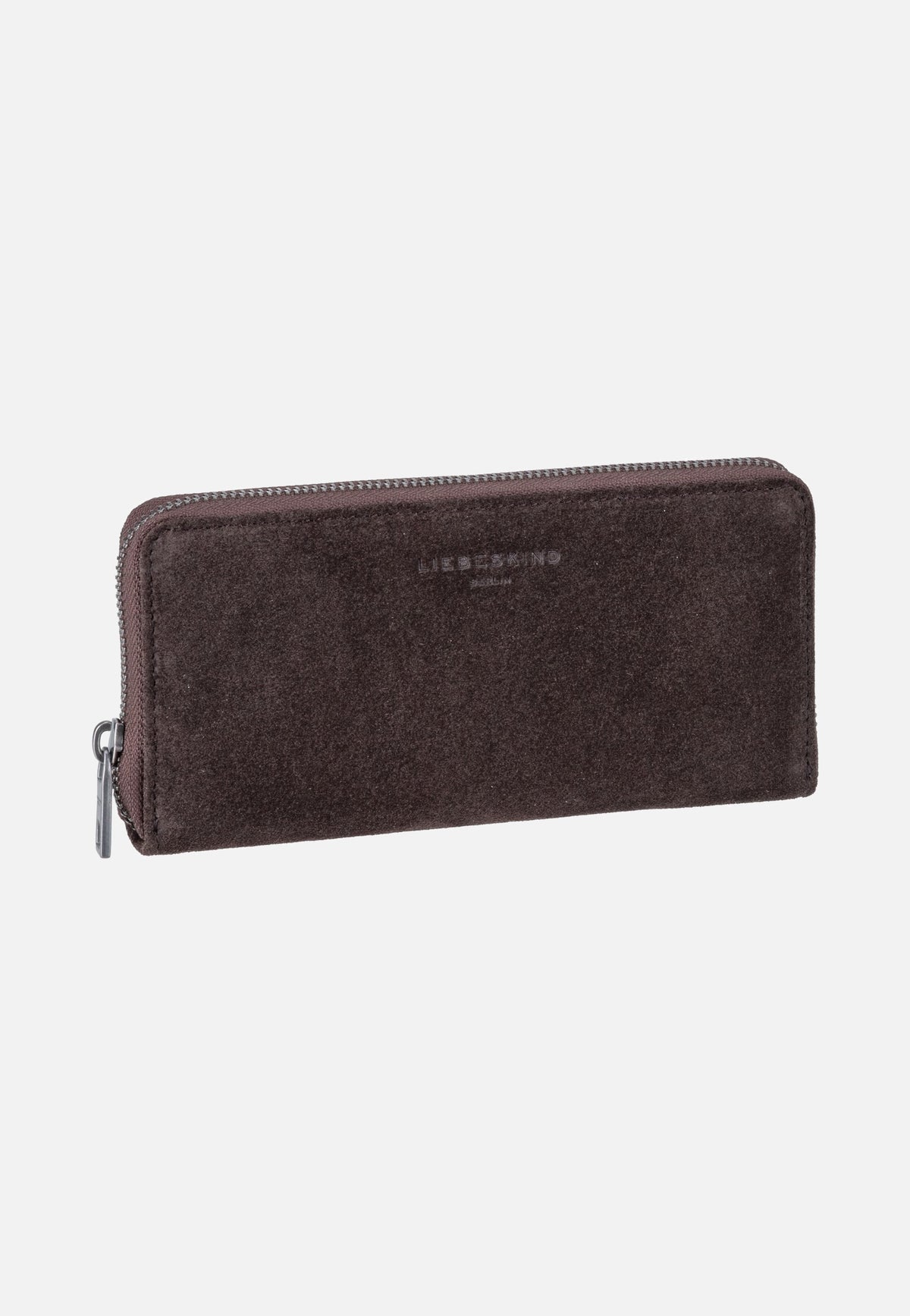 Liebeskind Berlin Ines L Suede Deep Soil Portemonnaie