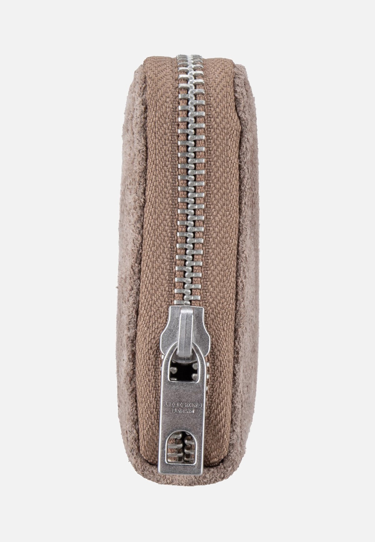 Liebeskind Berlin Ines L Suede Neutral Grey Portemonnaie