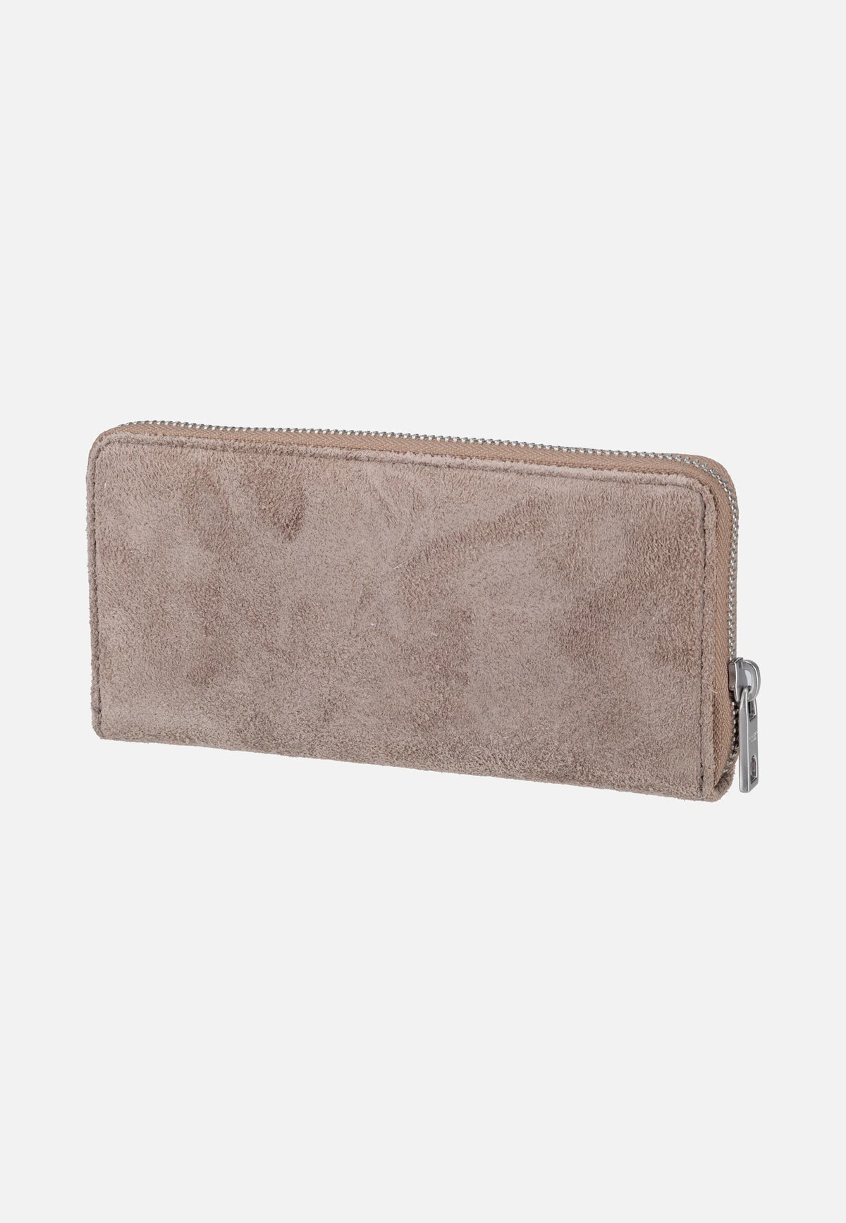 Liebeskind Berlin Ines L Suede Neutral Grey Portemonnaie