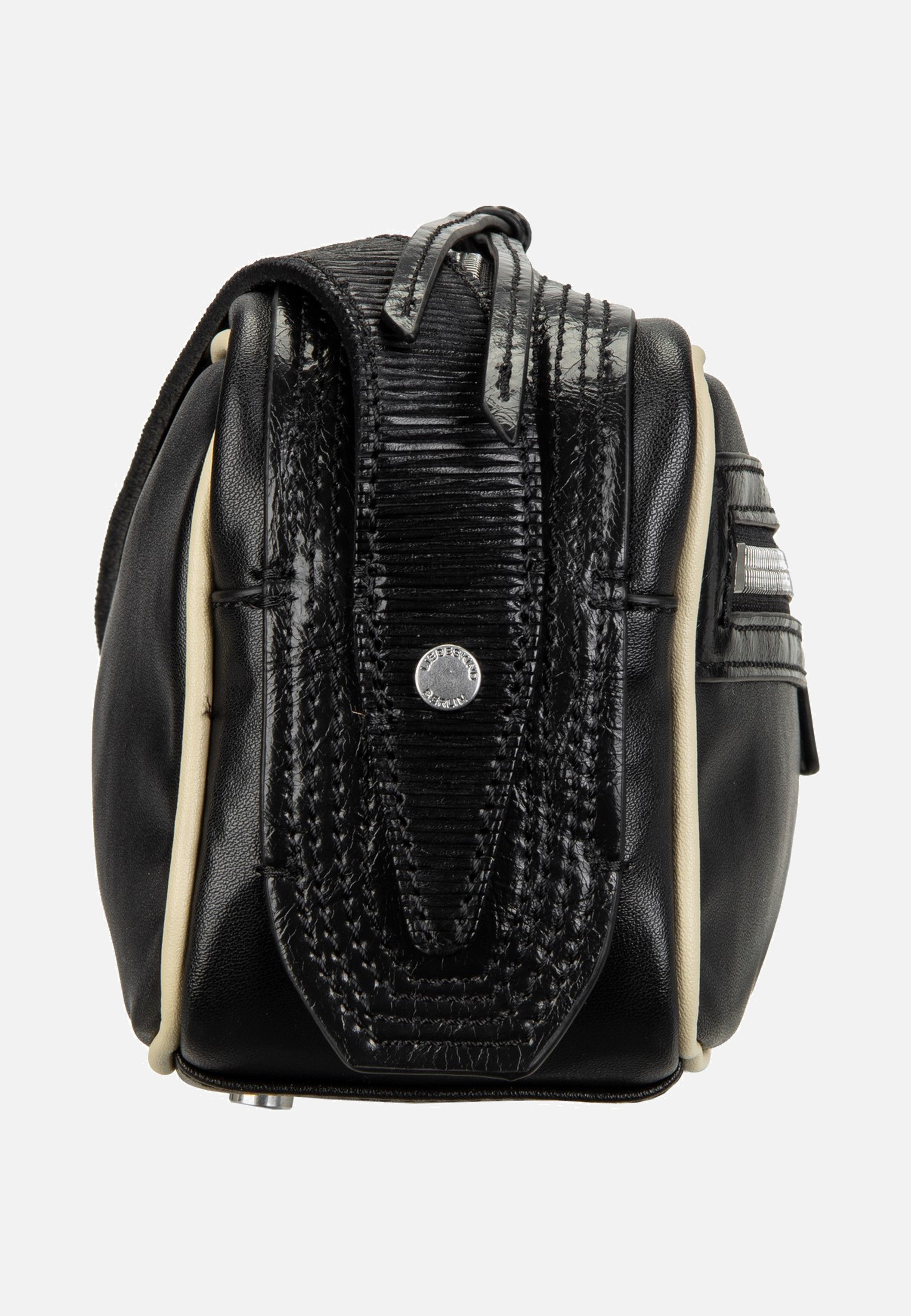 Liebeskind Berlin Juno Satchel S Soft Calf Black Crossbody Bag