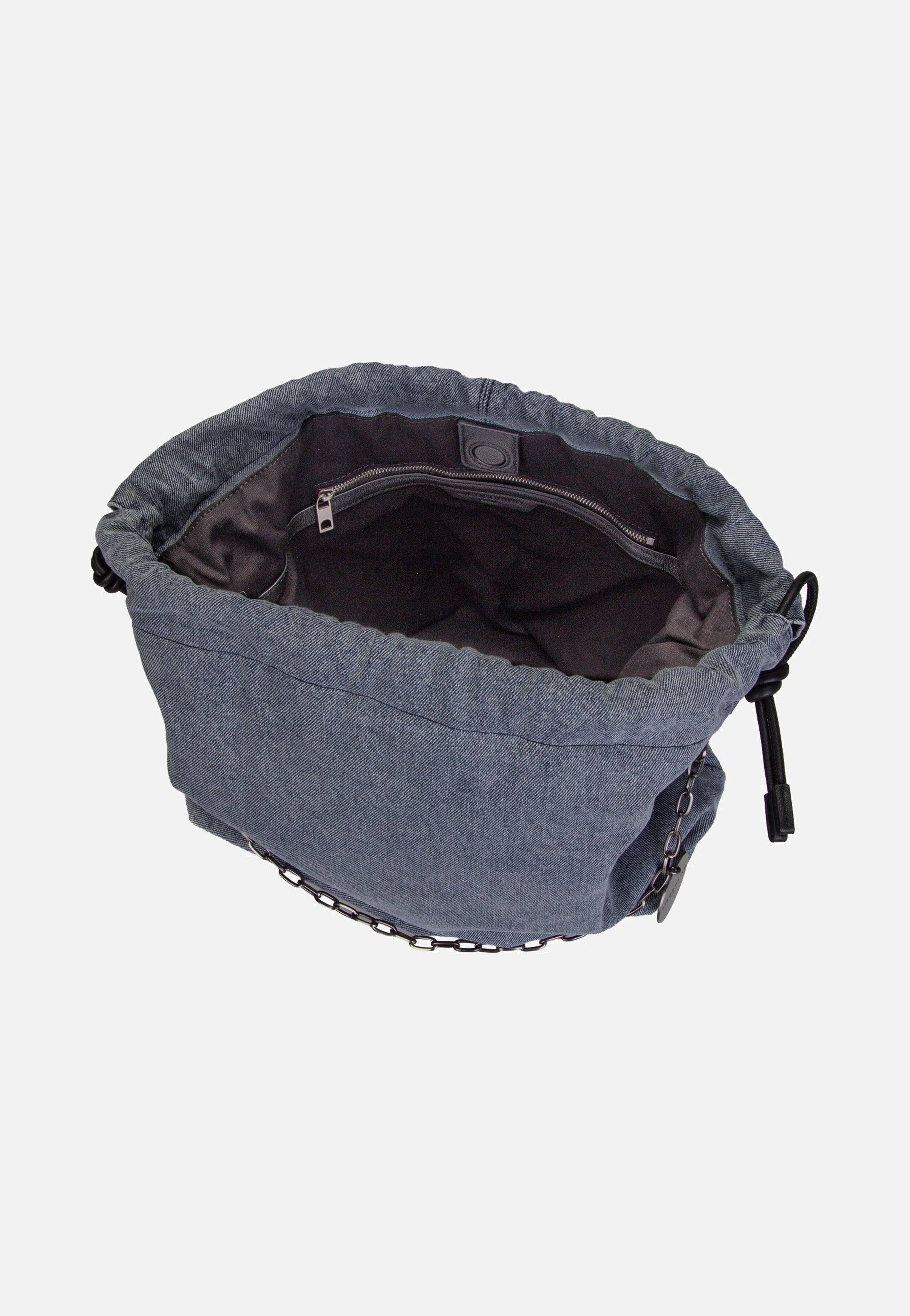 Liebeskind Berlin Lya II Hobo M Denim Blue Denim Hobo Bag