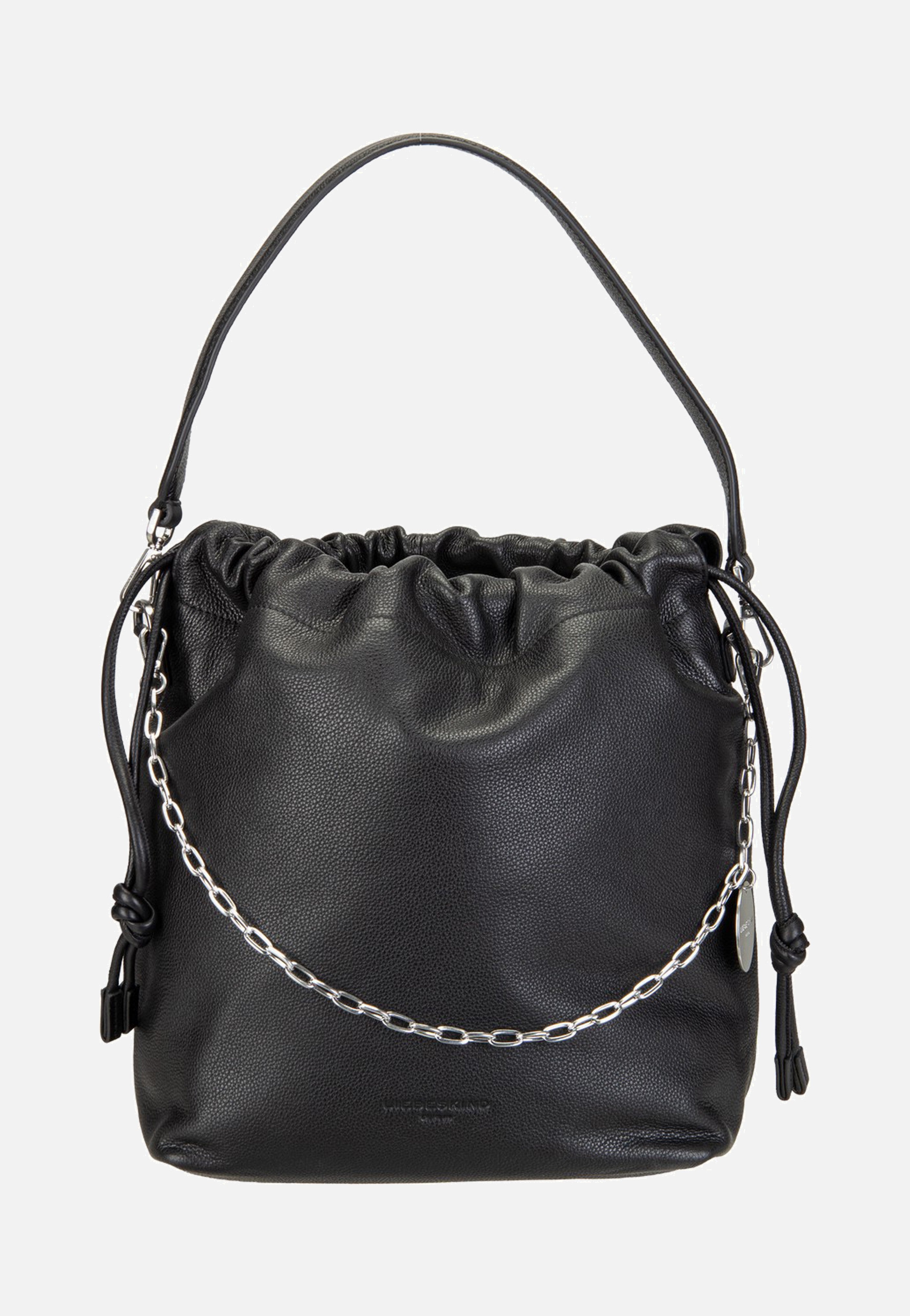 Liebeskind Berlin Lya II Hobo M Small Pebble Black Hobo Bag