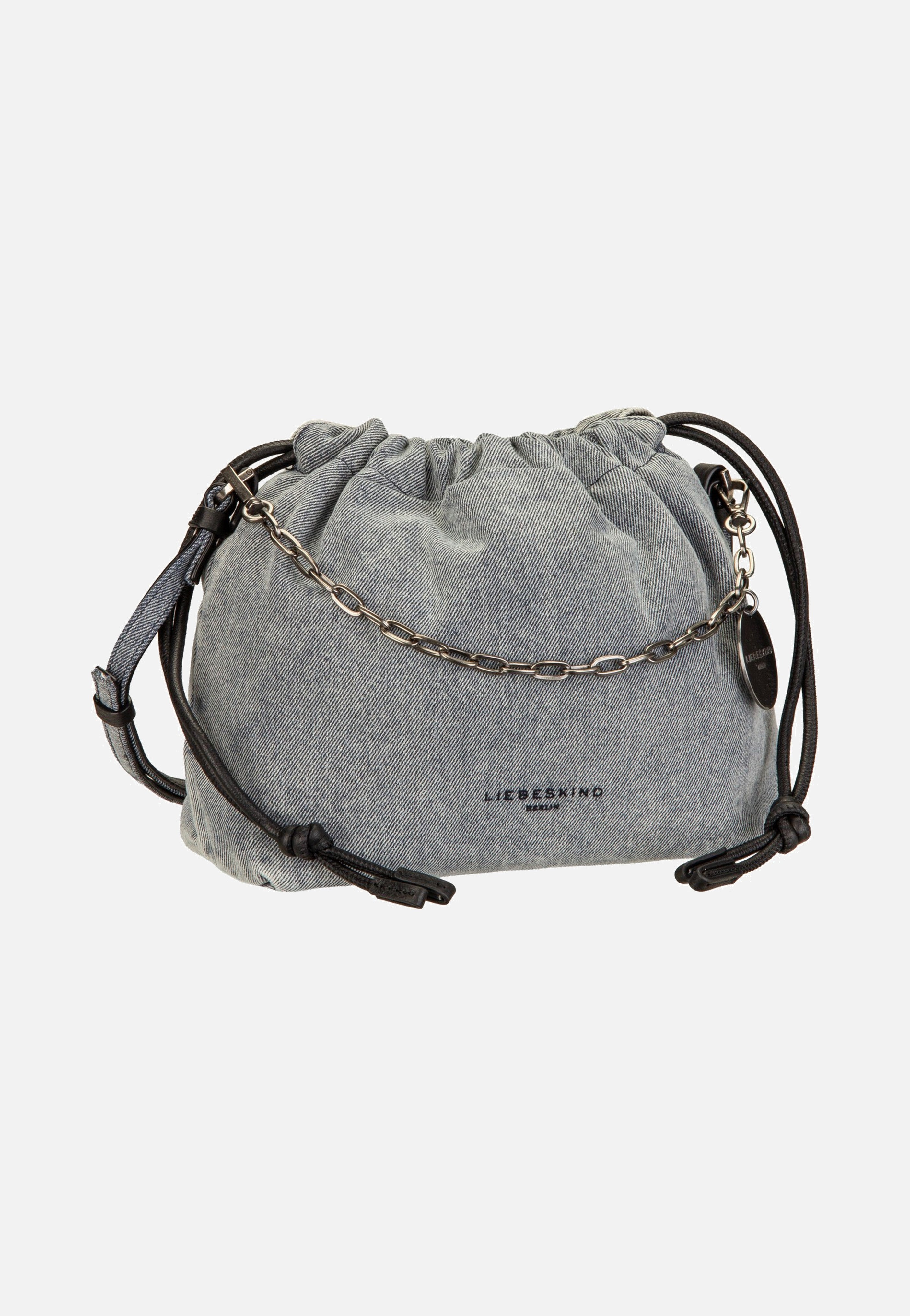 Liebeskind Berlin Lya II Hobo S Denim Blue Denim Crossbody Bag