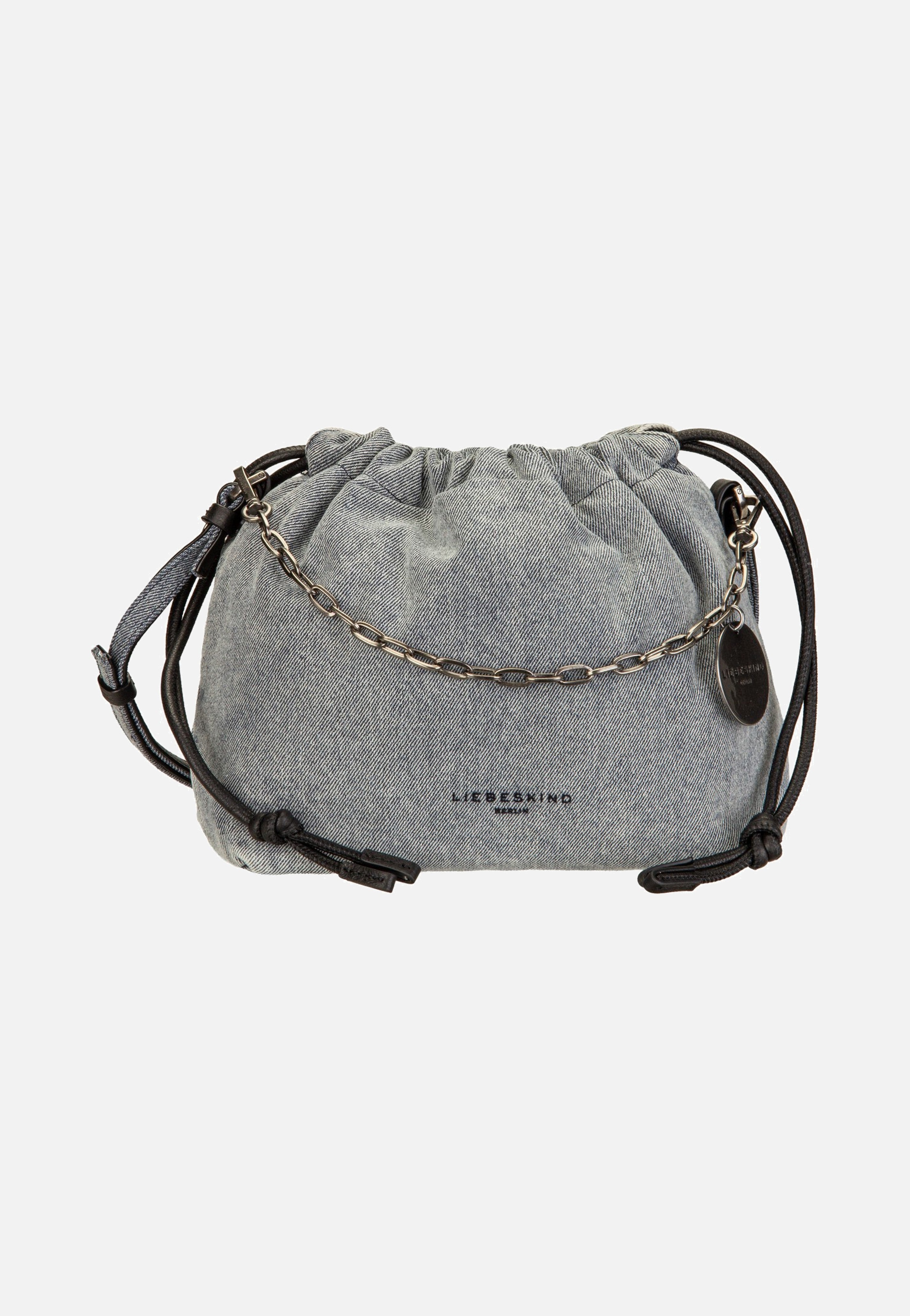 Liebeskind Berlin Lya II Hobo S Denim Blue Denim Crossbody Bag