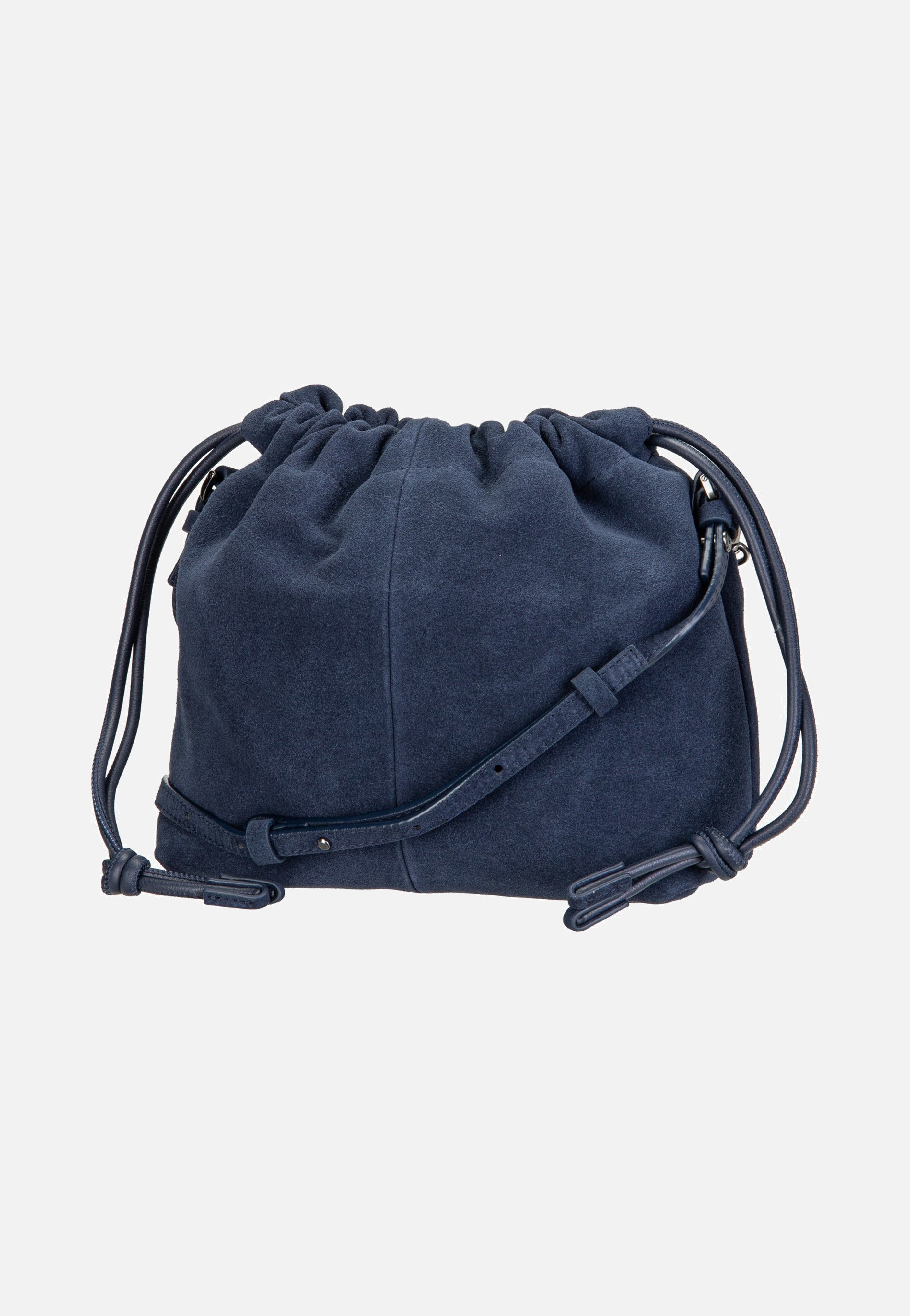 Liebeskind Berlin Lya II Hobo S Hydro Suede Peacoat Bucket Bag