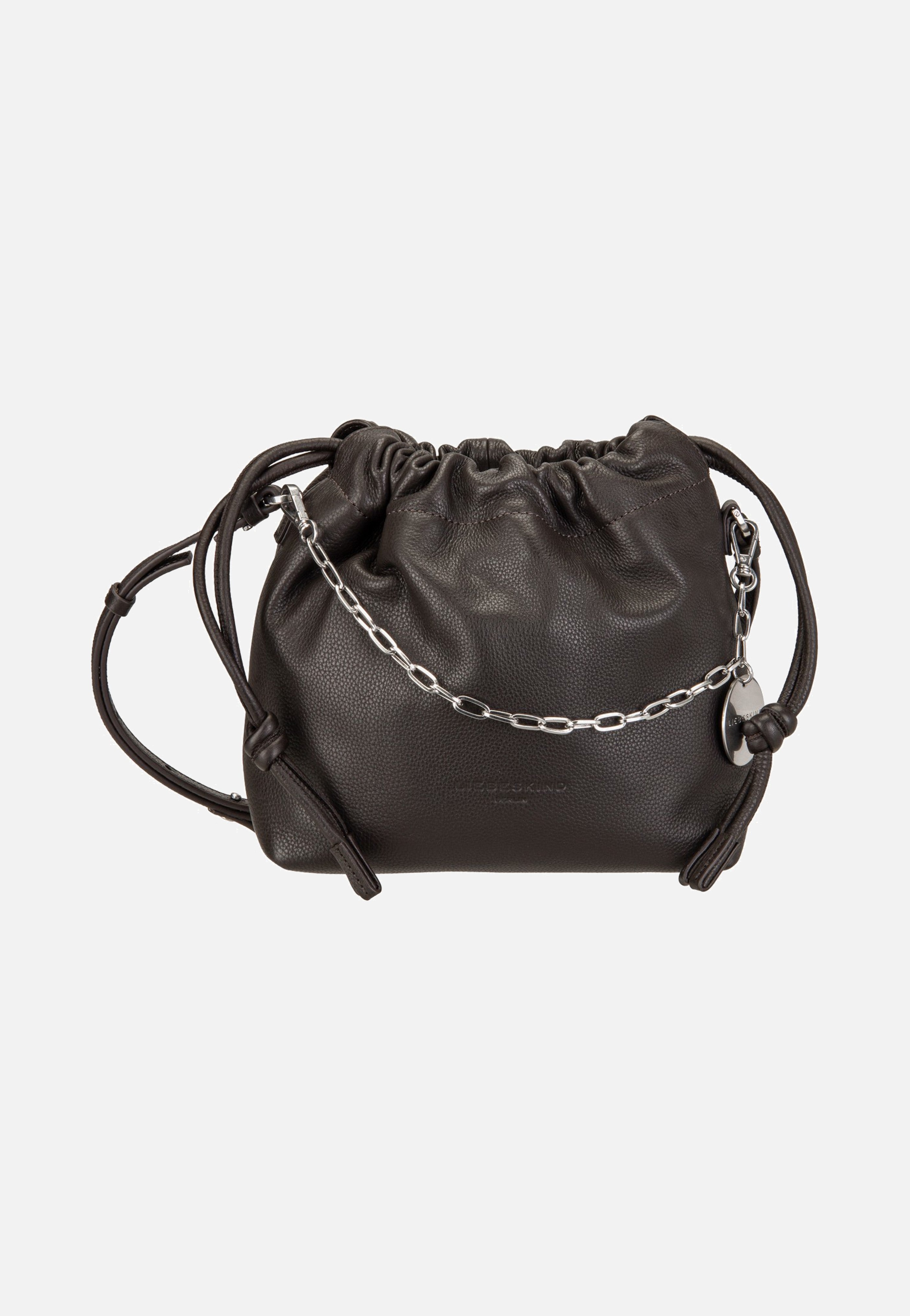 Liebeskind Berlin Lya II Hobo S Small Pebble Deep Soil Crossbody Bag