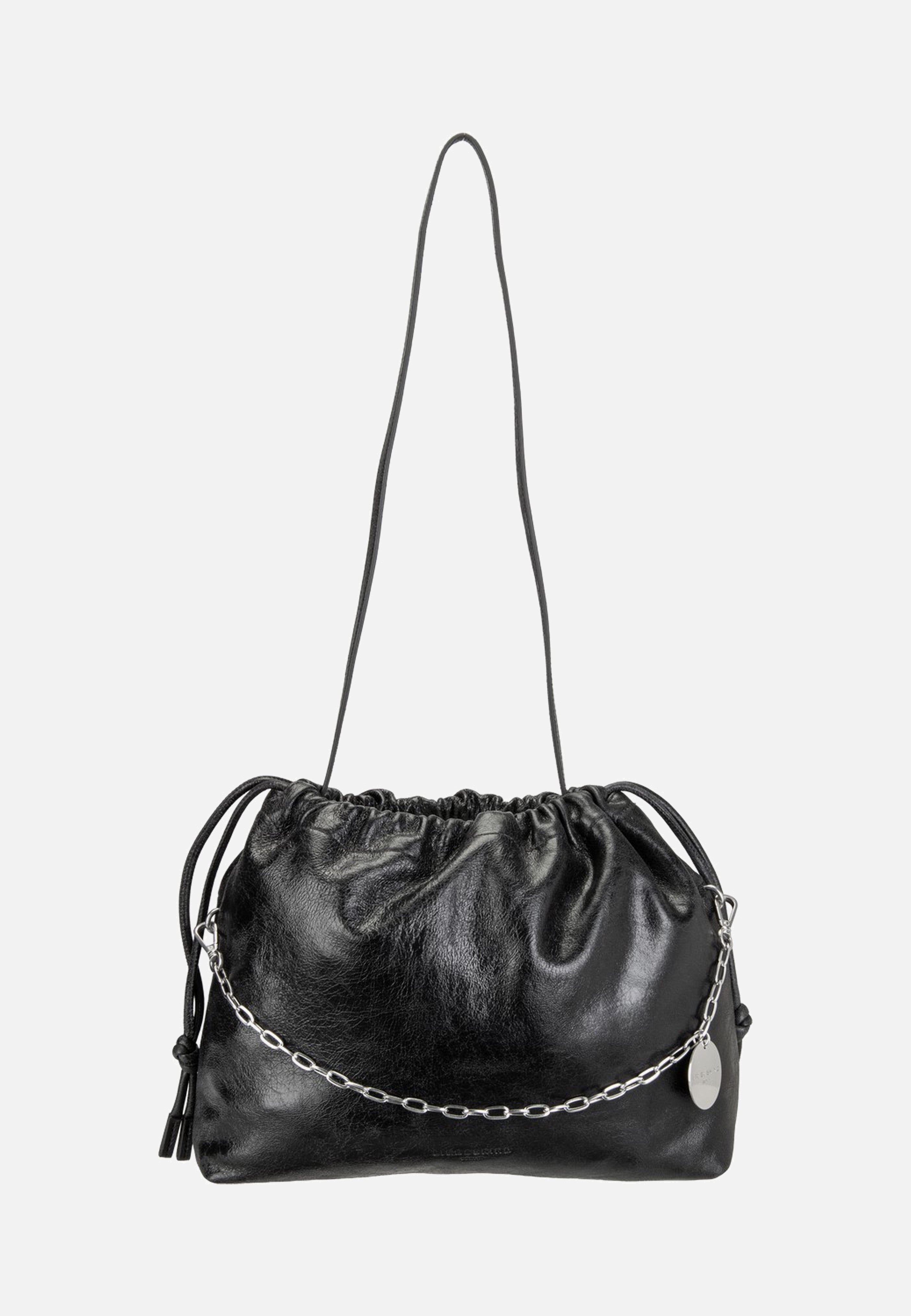 Liebeskind Berlin Lya II Pouch L Lamb Crunch Black Pouch Bag