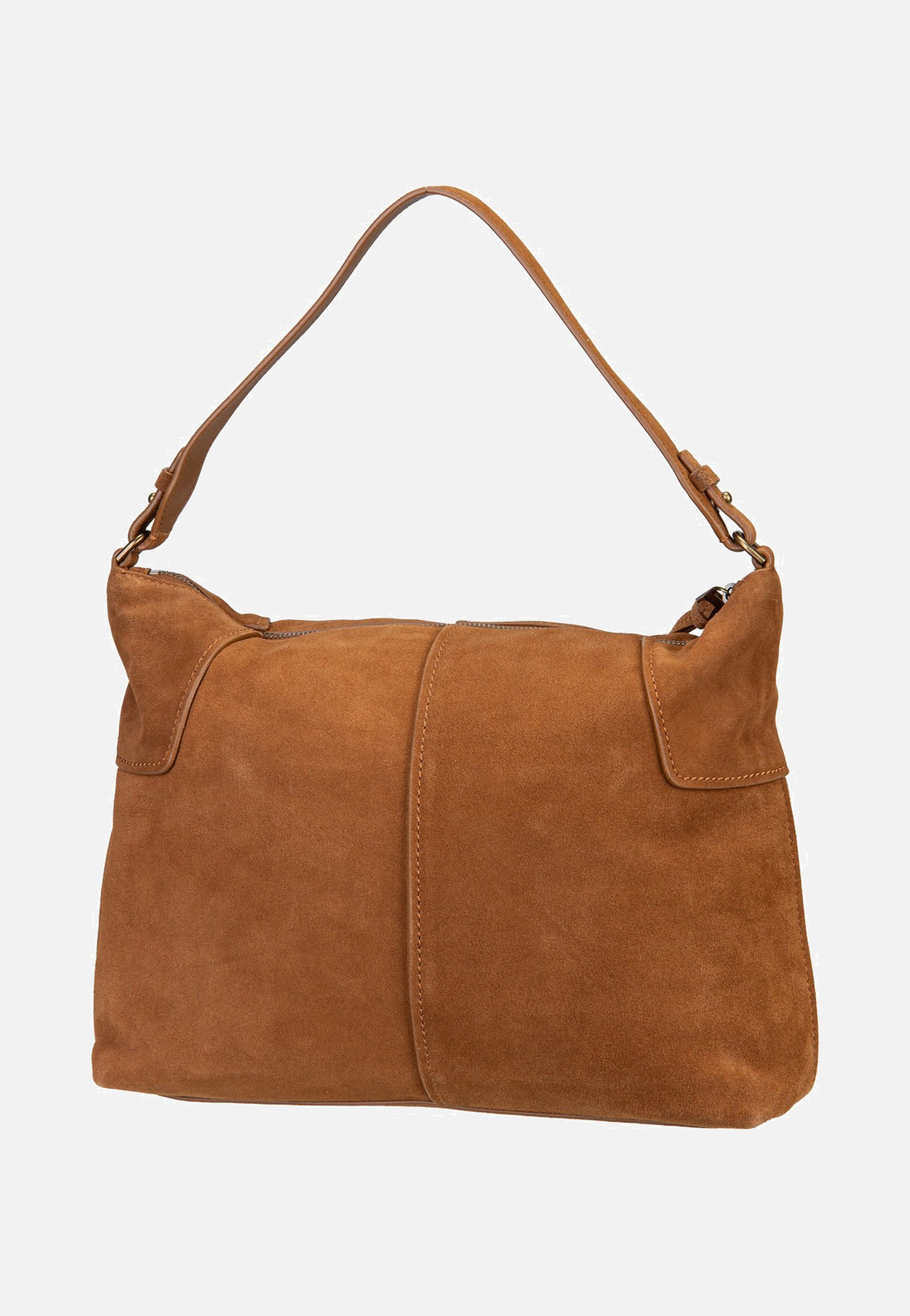 Liebeskind Berlin Mila Hydro Suede Brown Hobo Bag