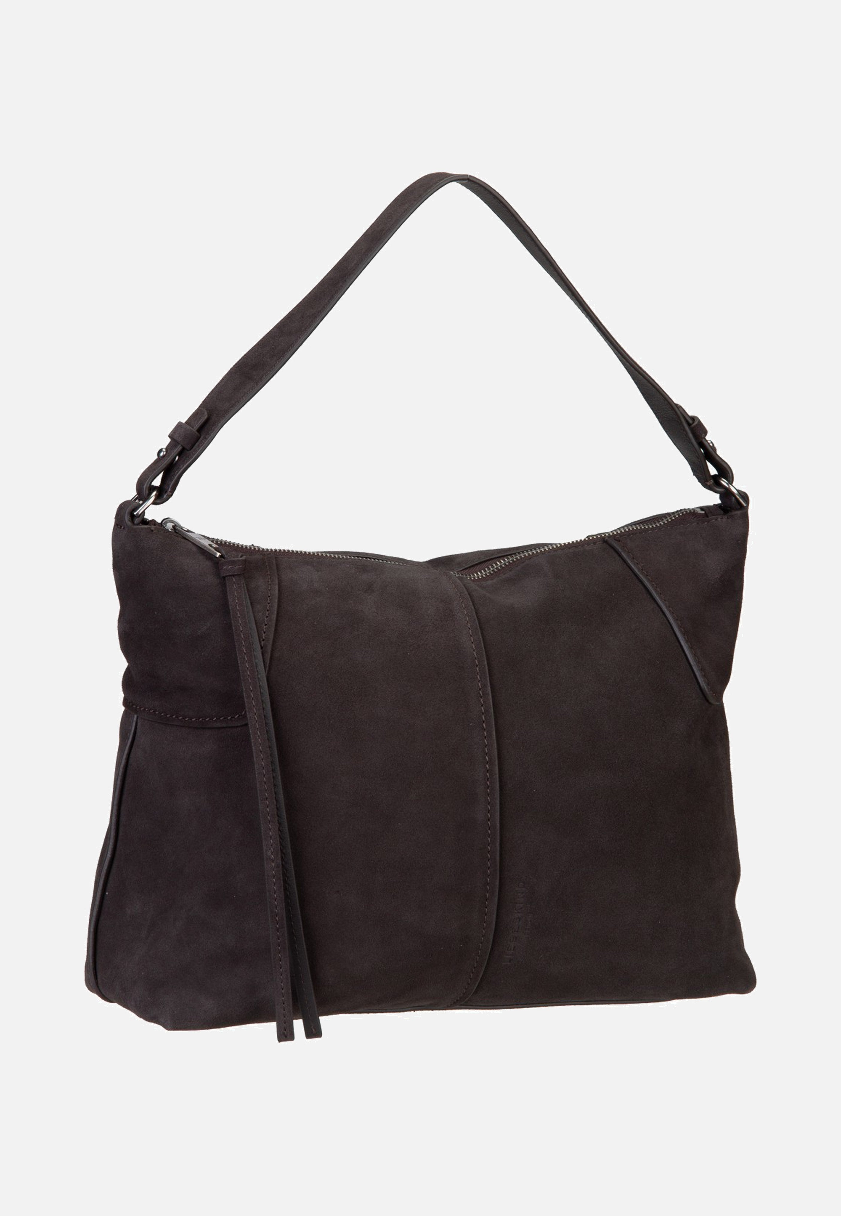 Liebeskind Berlin Mila Hydro Suede Deep Soil Hobo Bag