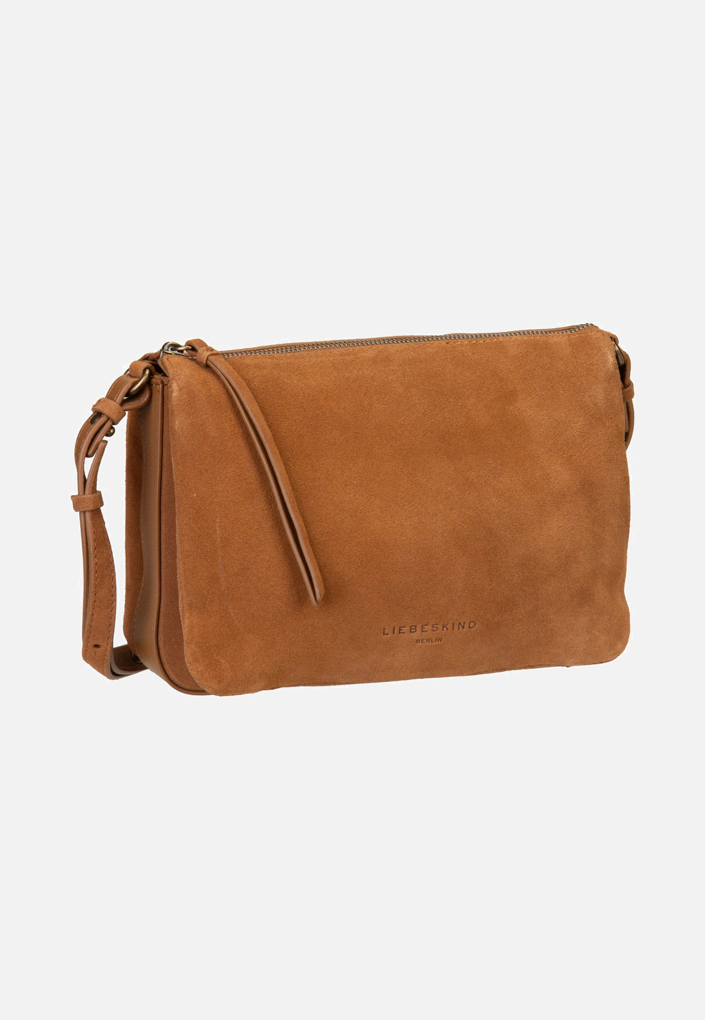 Liebeskind Berlin Nina M Hydro Suede Brown Crossbody Bag