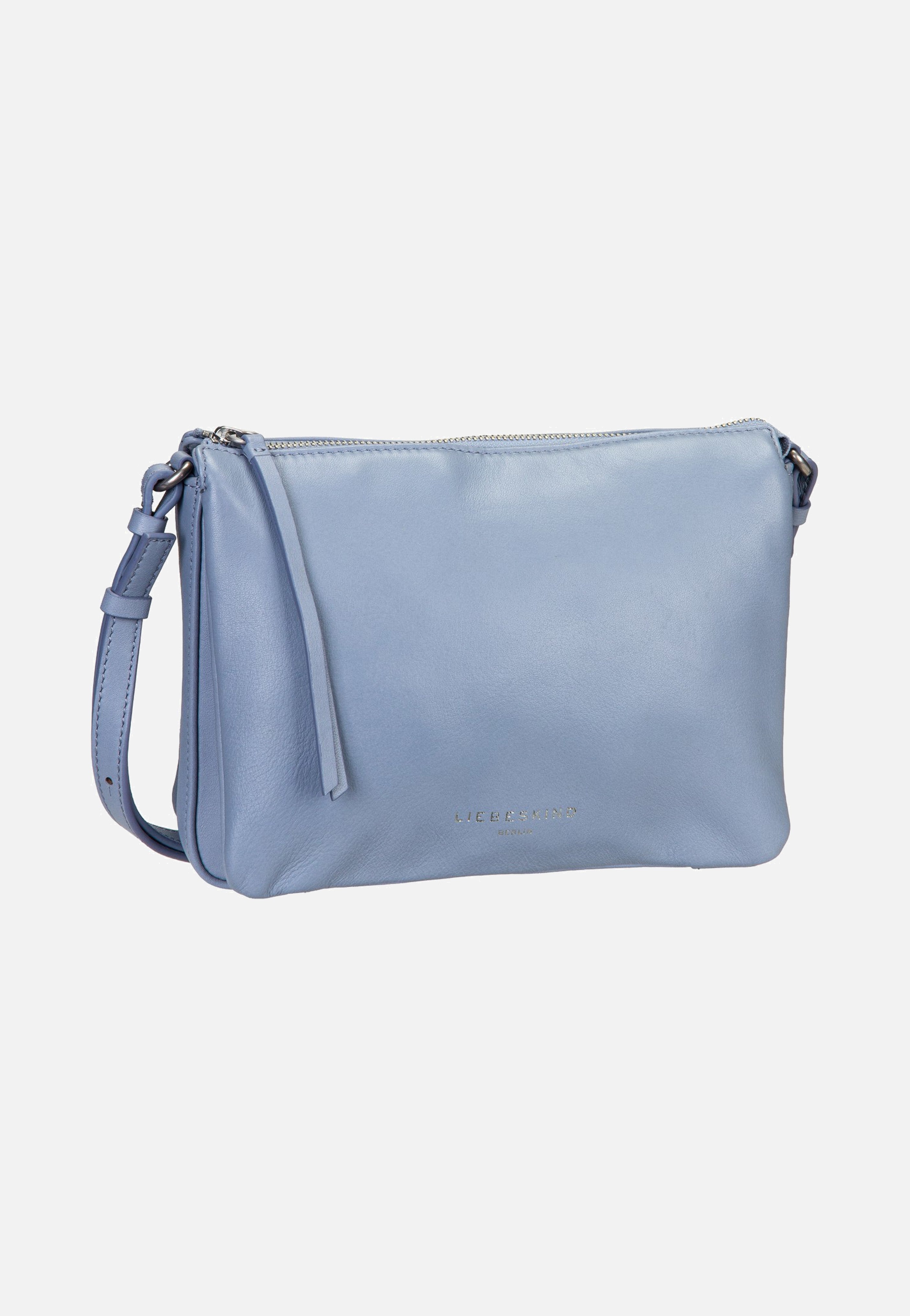 Liebeskind Berlin Nina M Indian Sheep Flower Blue Crossbody Bag
