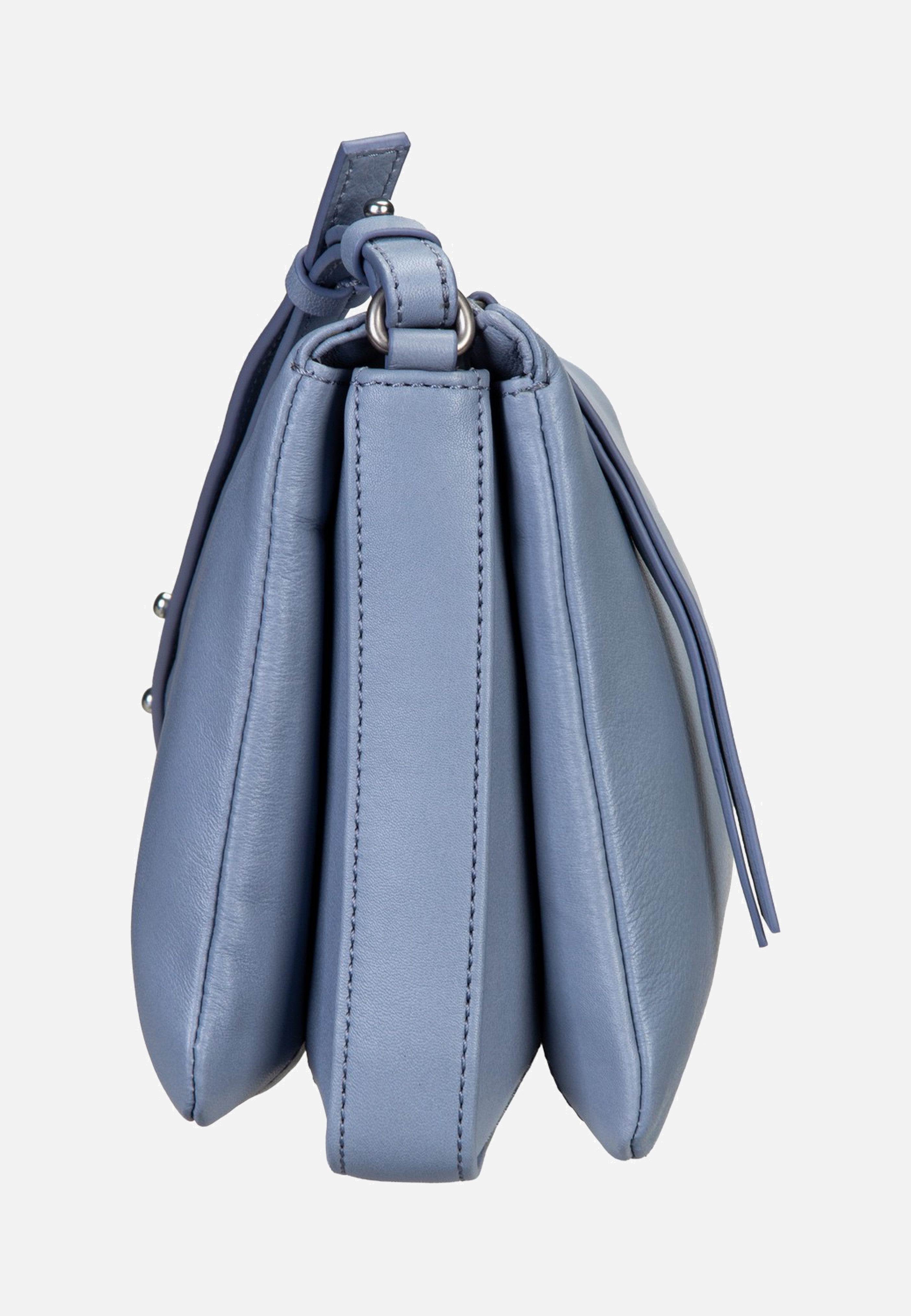 Liebeskind Berlin Nina M Indian Sheep Flower Blue Crossbody Bag