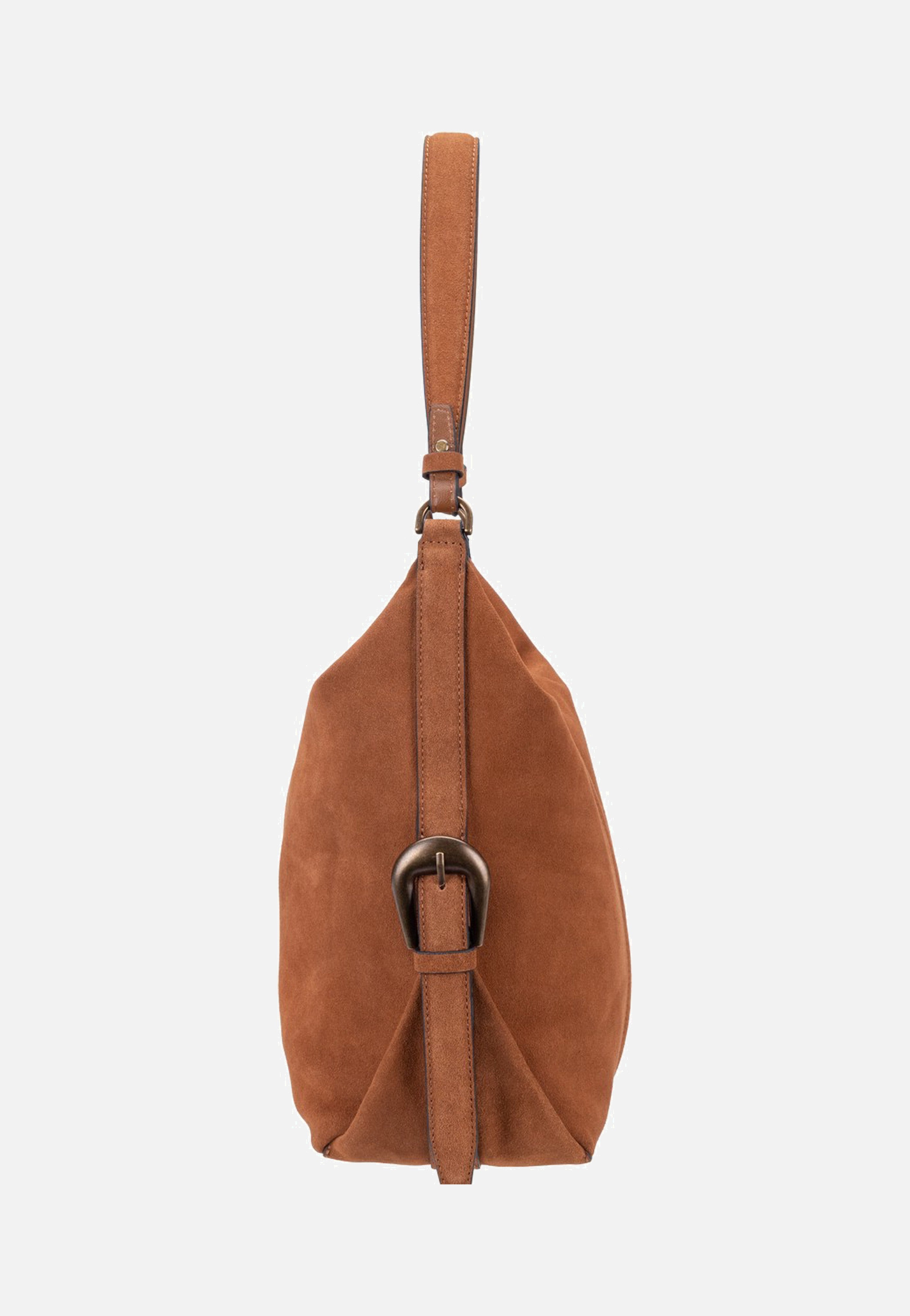 Liebeskind Berlin Paris II Hobo M Hydro Suede Brown Hobo Bag
