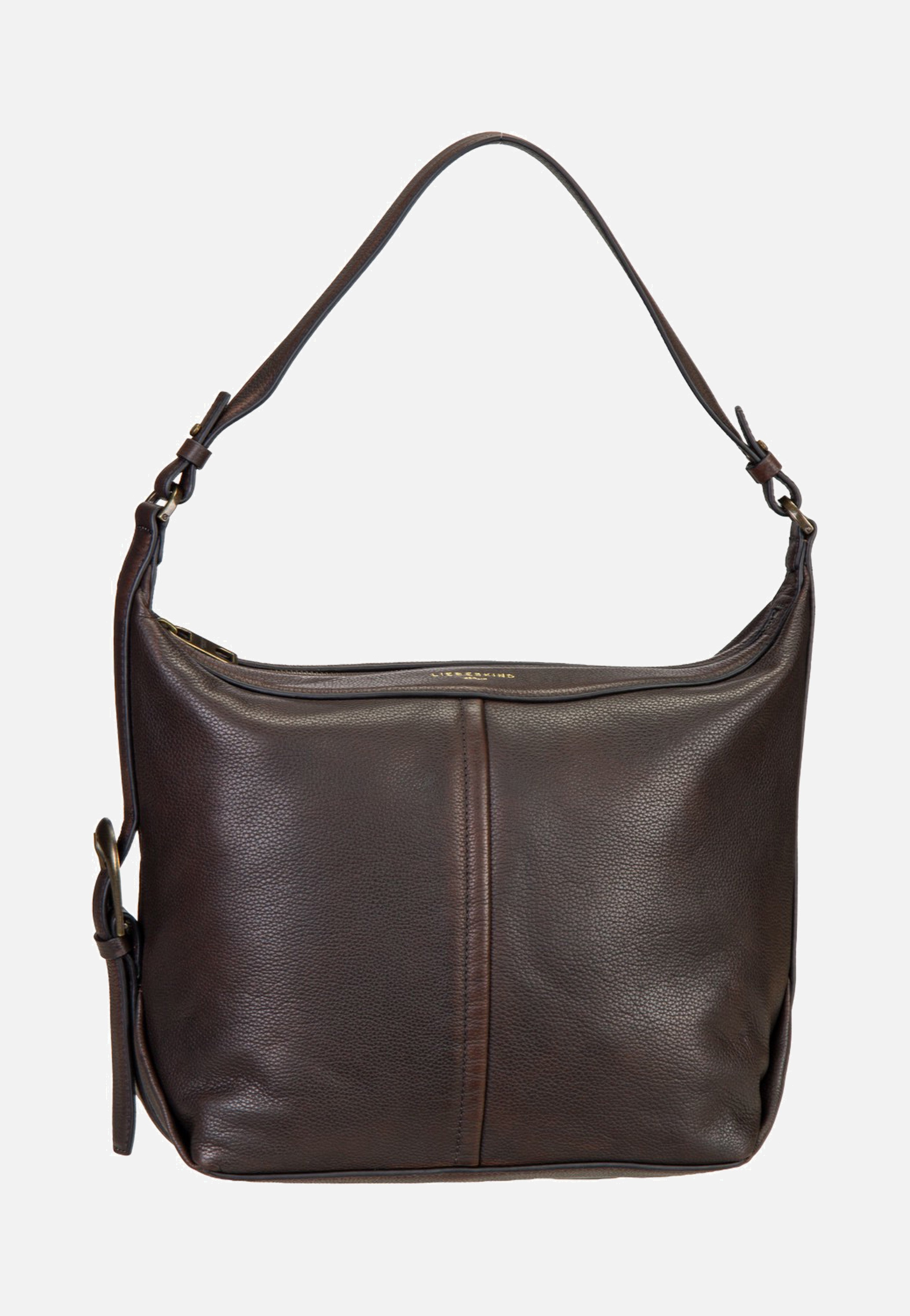 Liebeskind Berlin Paris II Hobo M Vintage Pebble Deep Soil Hobo Bag