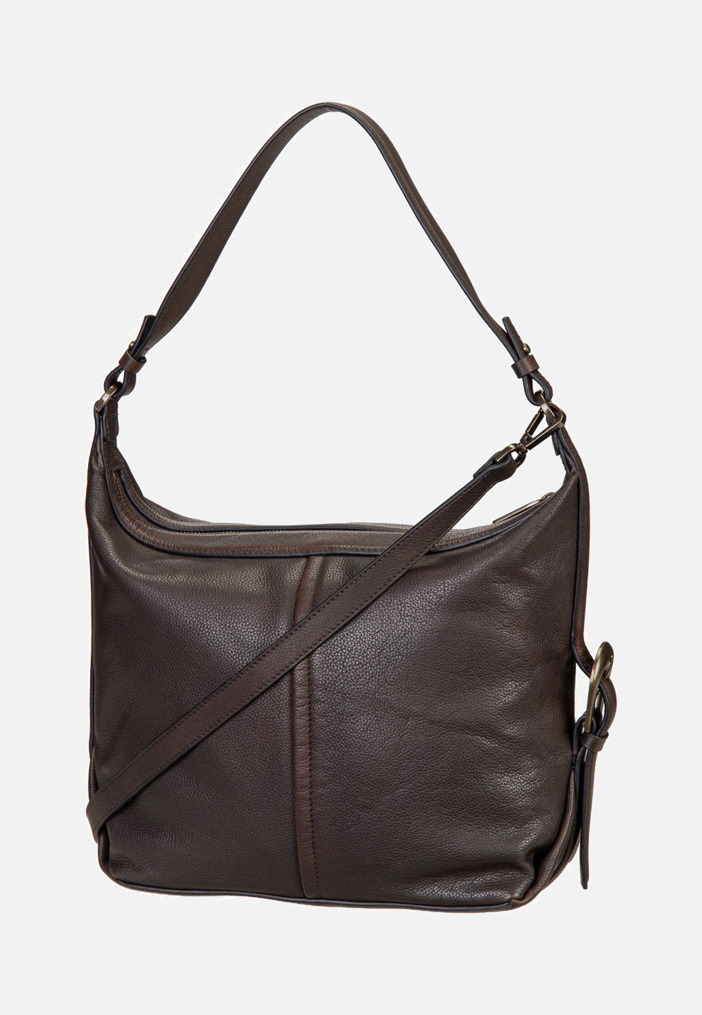 Liebeskind Berlin Paris II Hobo M Vintage Pebble Deep Soil Hobo Bag