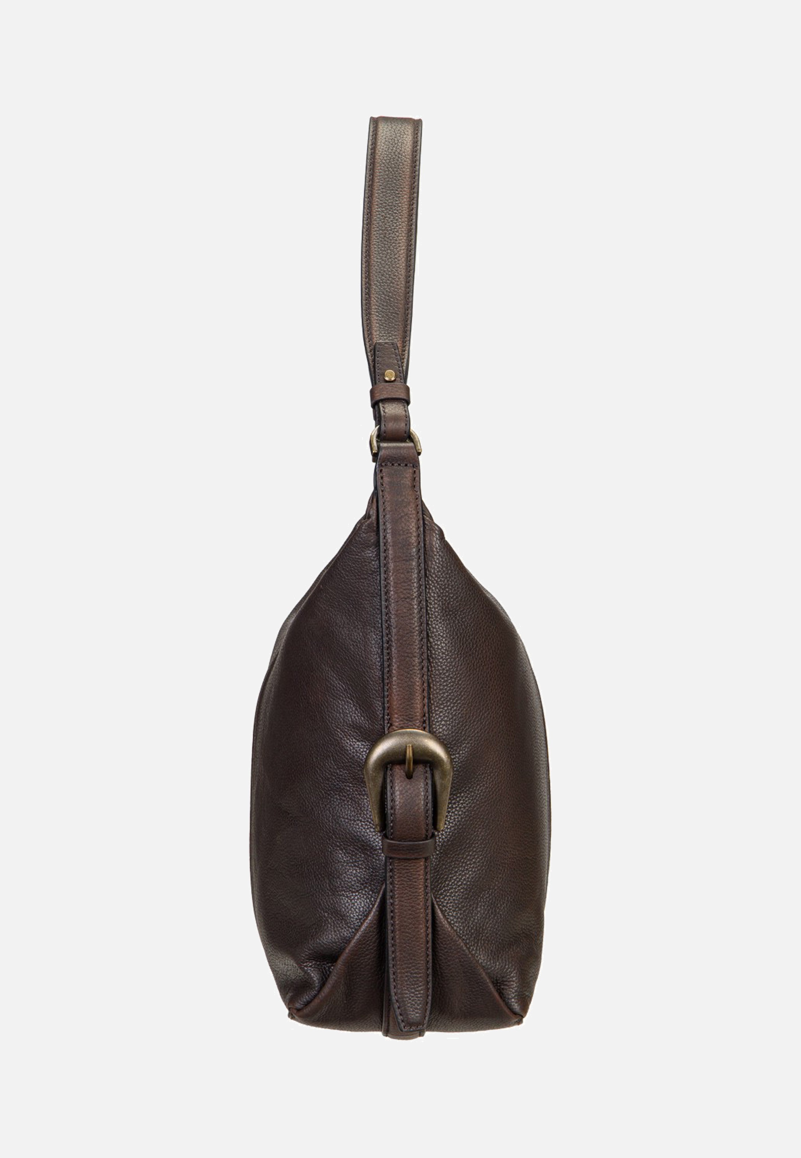 Liebeskind Berlin Paris II Hobo M Vintage Pebble Deep Soil Hobo Bag