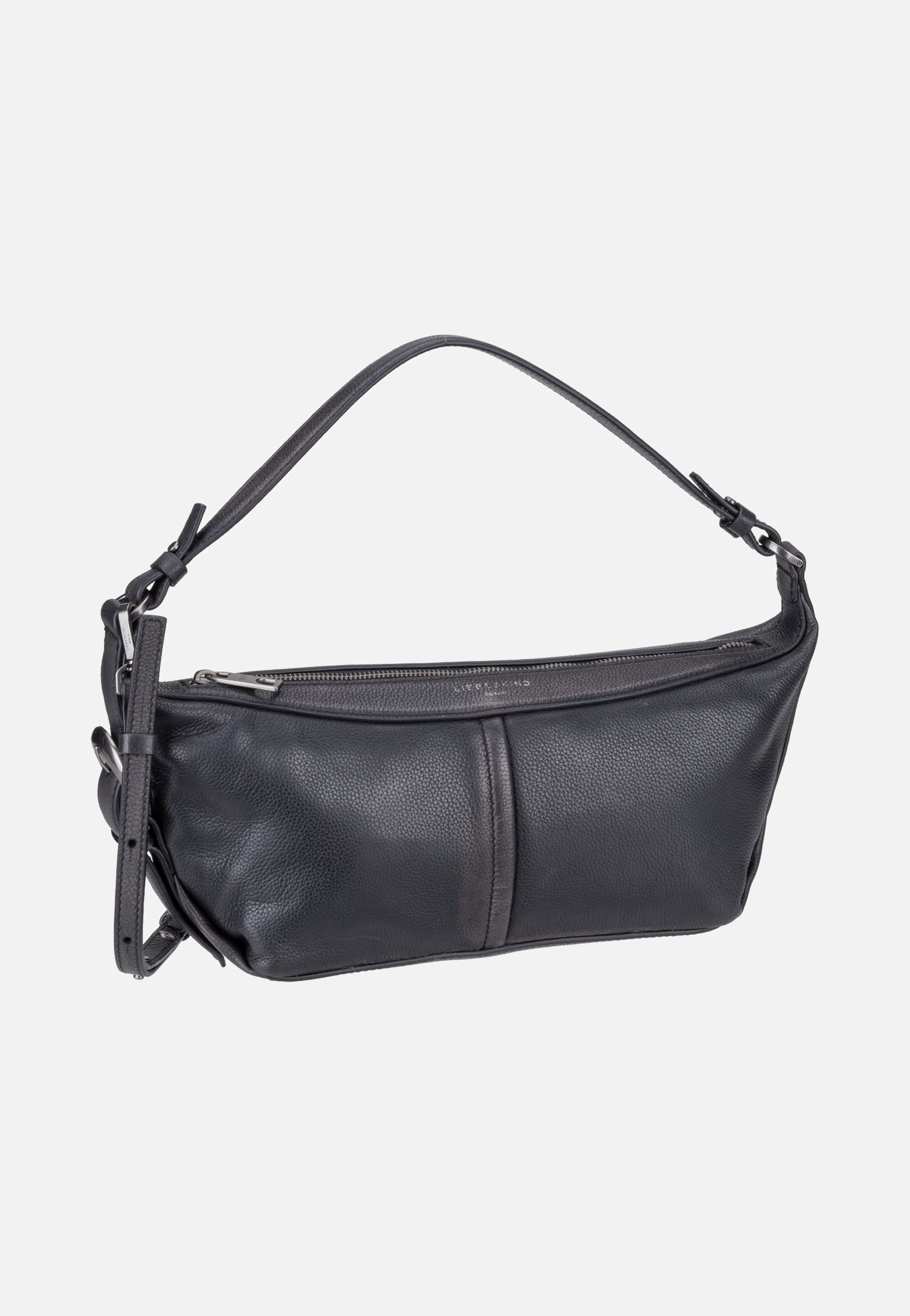 Liebeskind Berlin Paris II Hobo S Vintage Pebble Black Hobo Bag