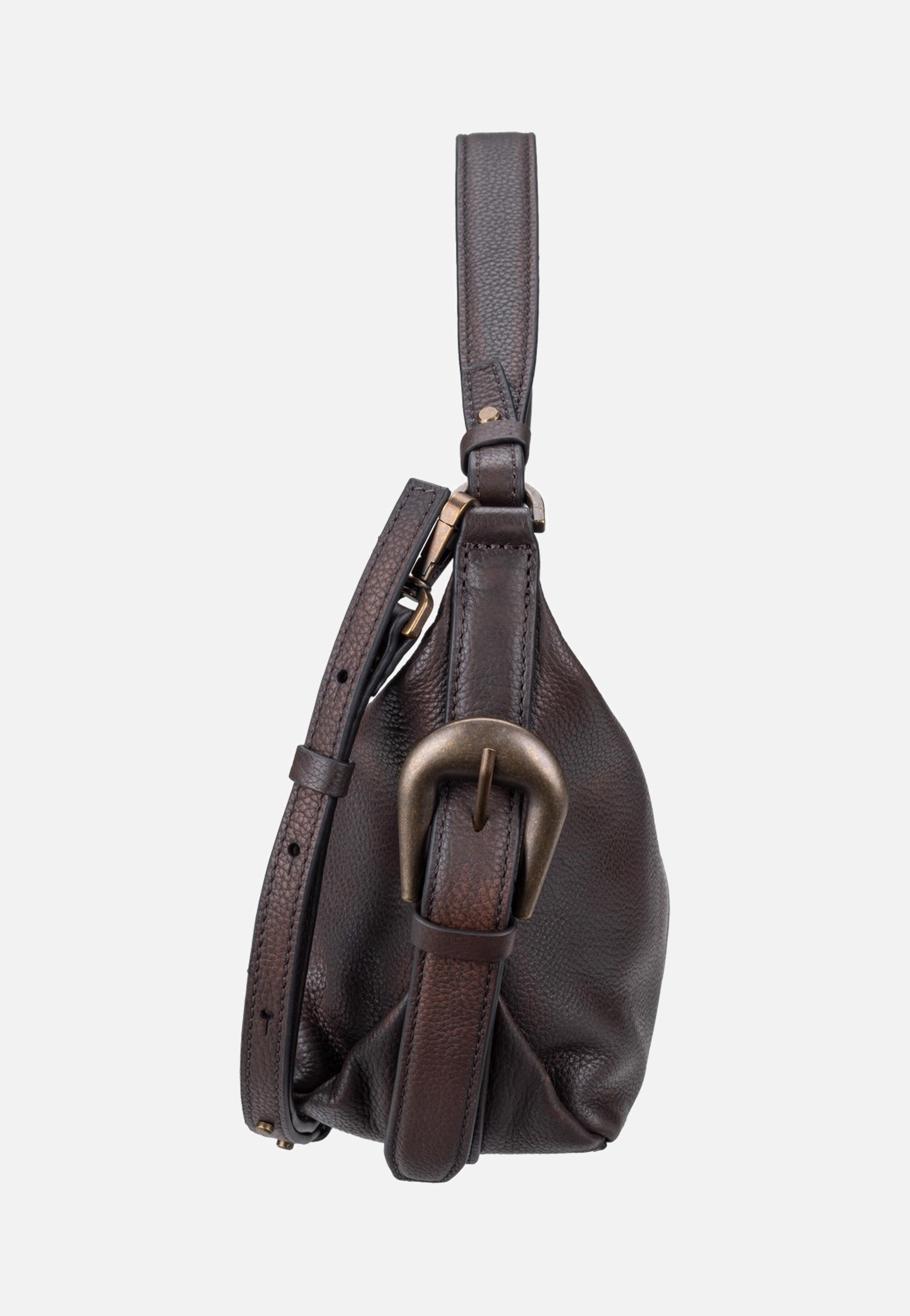 Liebeskind Berlin Paris II Hobo S Vintage Pebble Deep Soil Hobo Bag