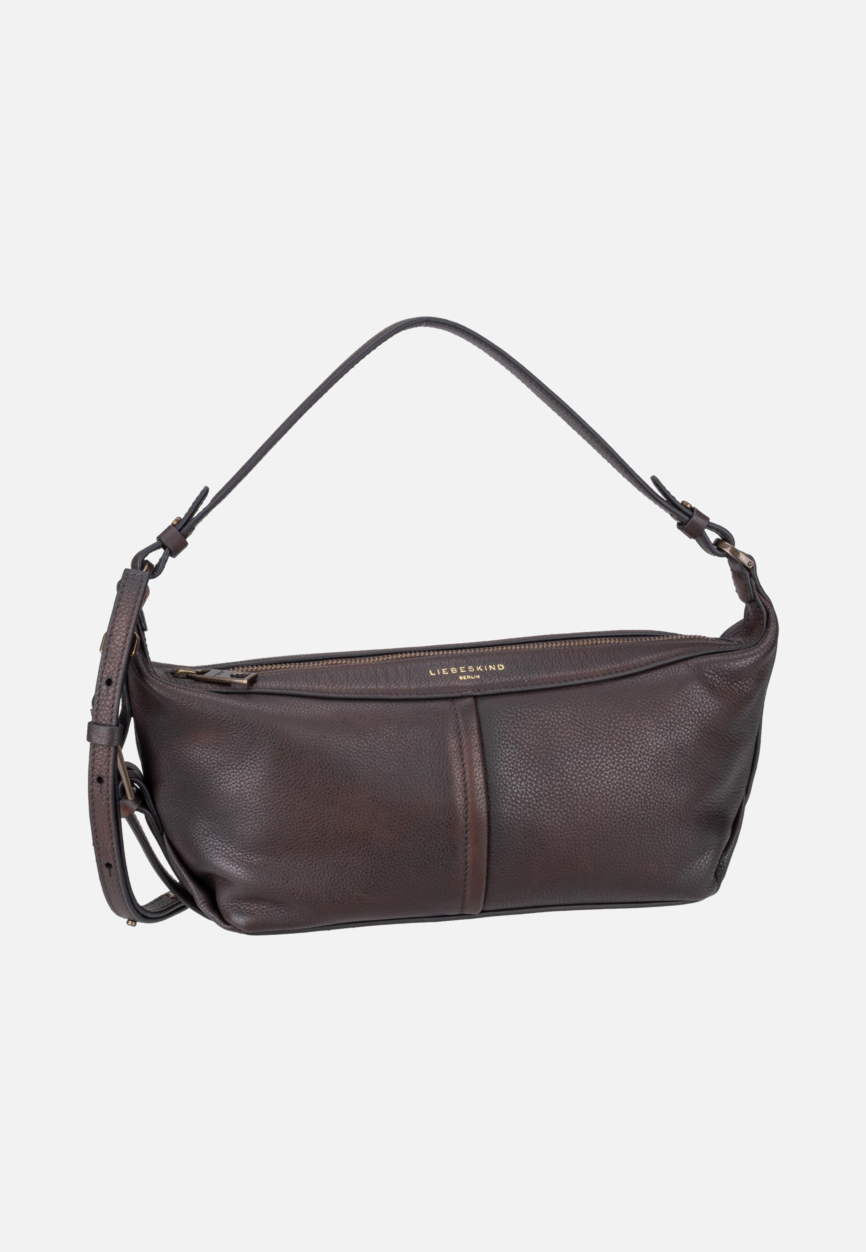 Liebeskind Berlin Paris II Hobo S Vintage Pebble Deep Soil Hobo Bag