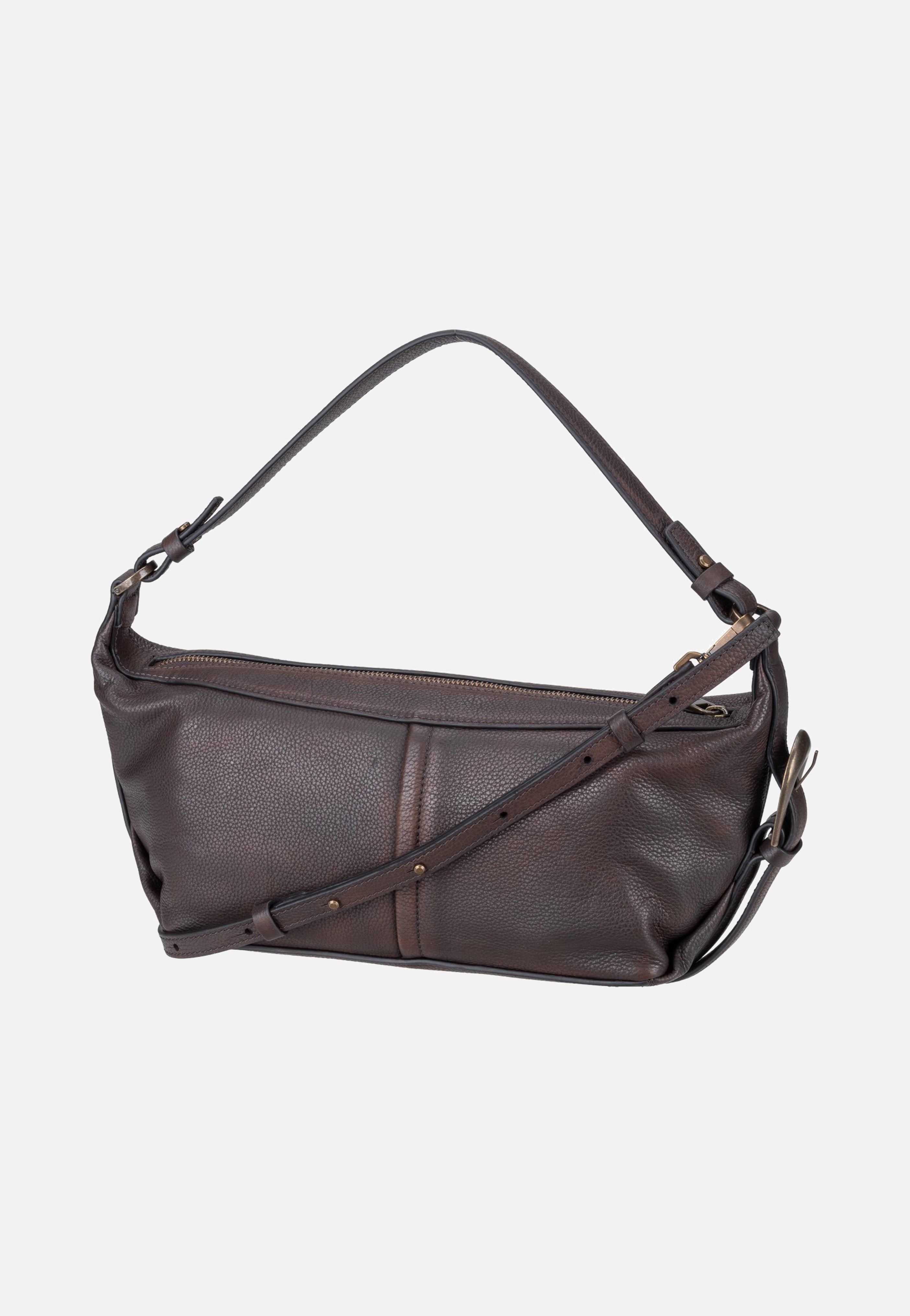 Liebeskind Berlin Paris II Hobo S Vintage Pebble Deep Soil Hobo Bag