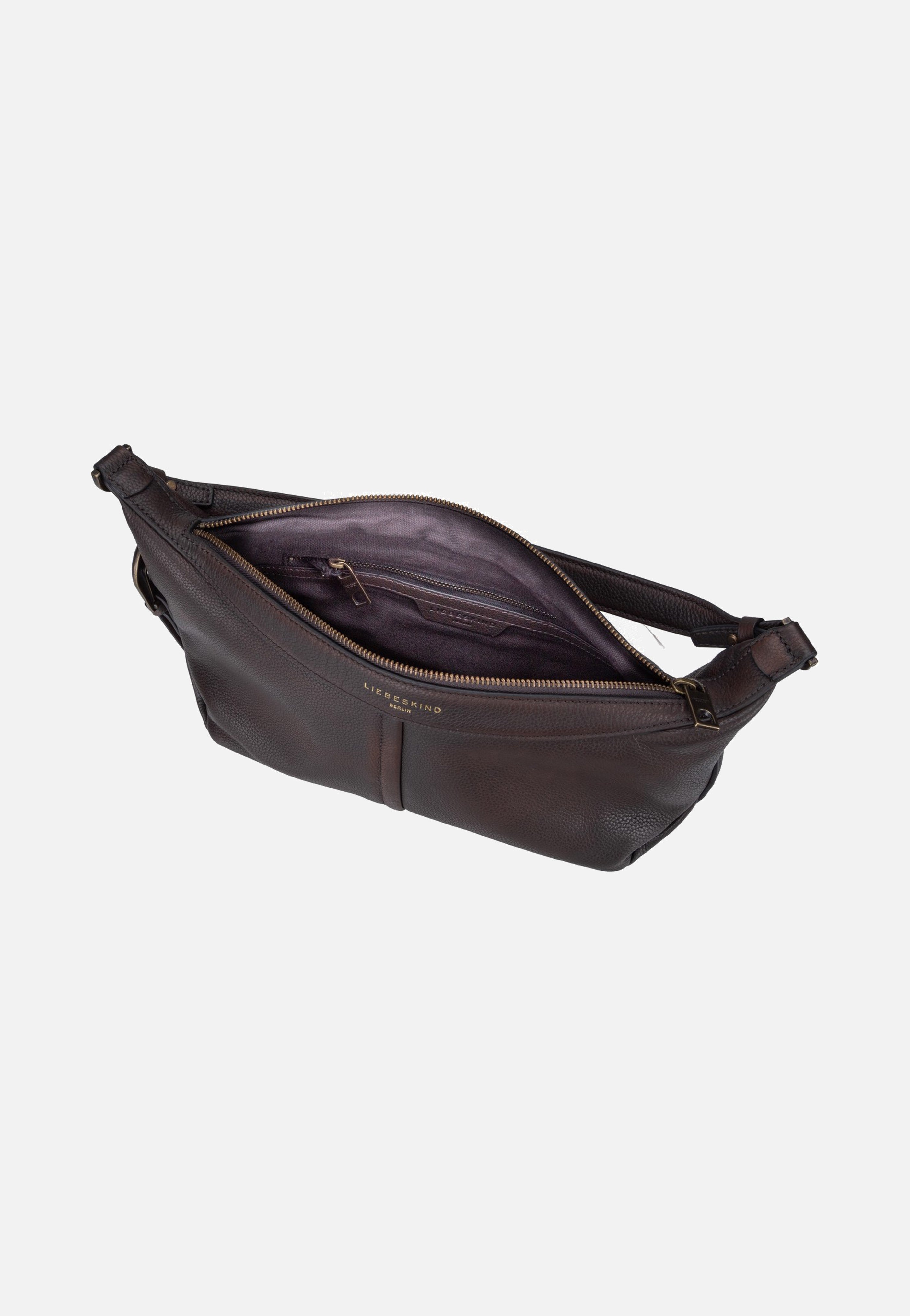 Liebeskind Berlin Paris II Hobo S Vintage Pebble Deep Soil Hobo Bag