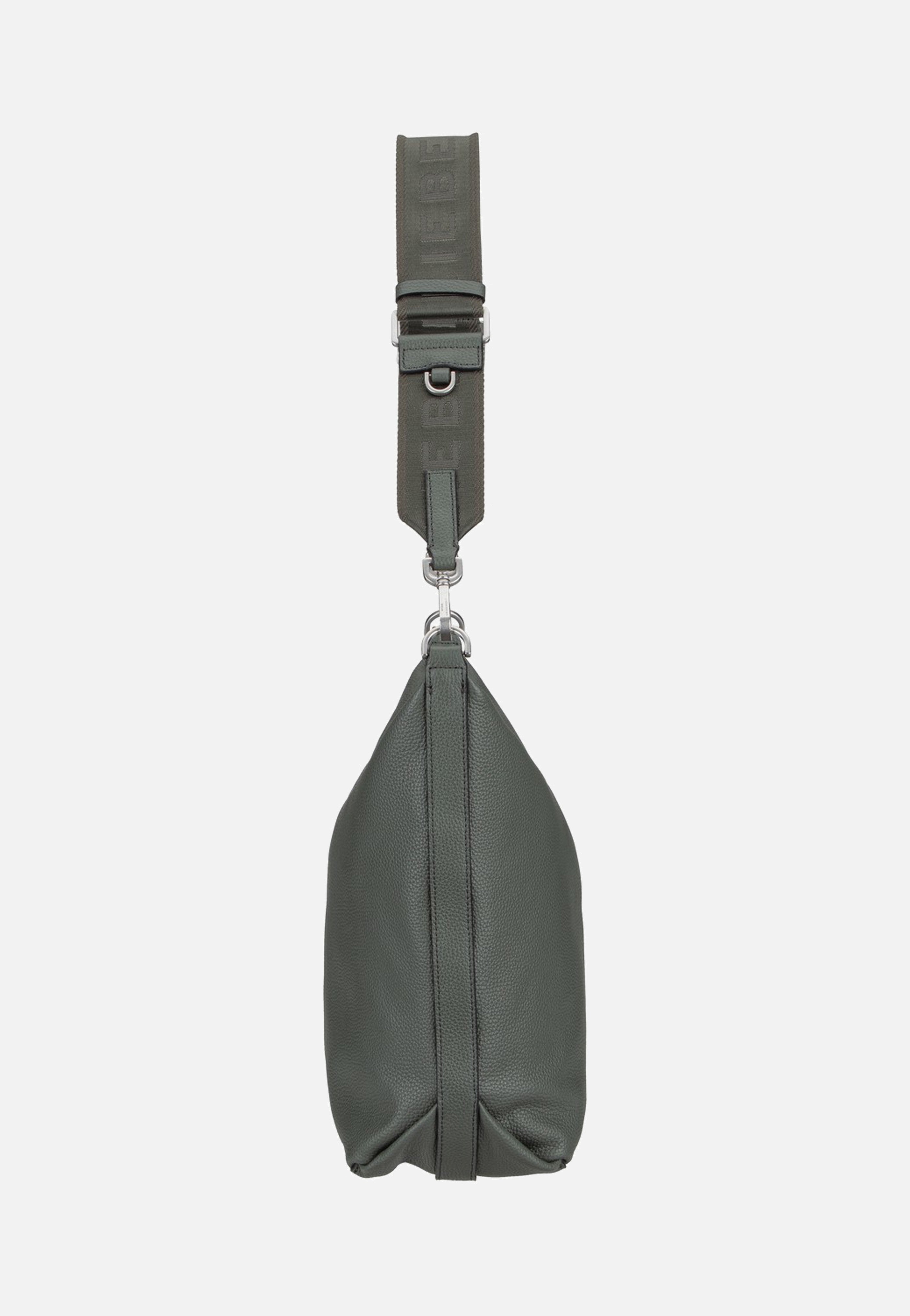 Liebeskind Berlin Paris M Small Pebble Cypress Green Hobo Bag