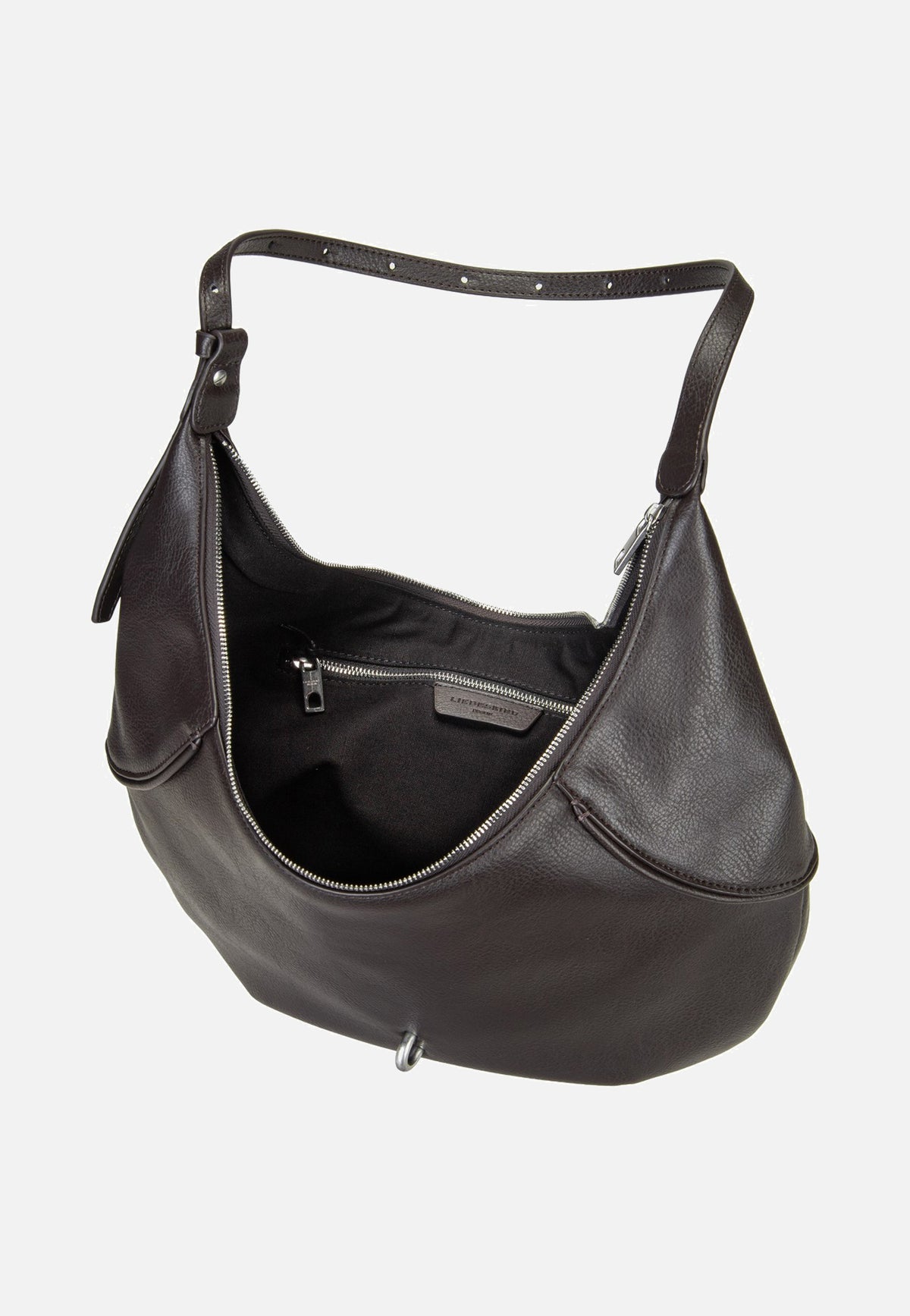 Liebeskind Berlin Ryker Hobo M Cow Natural Deep Soil Hobo Bag