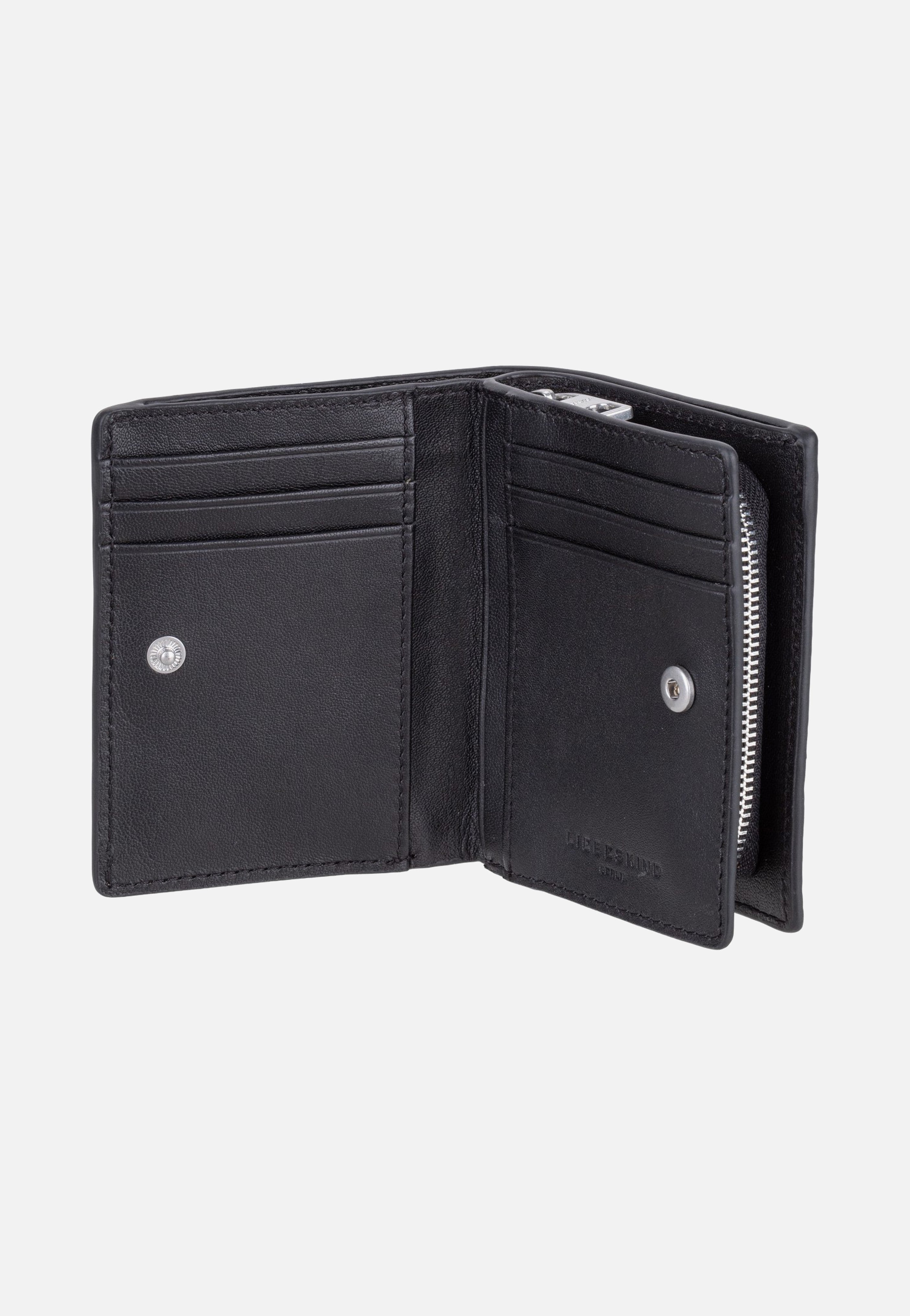 Liebeskind Berlin Thea M Small Pebble Black Wallet