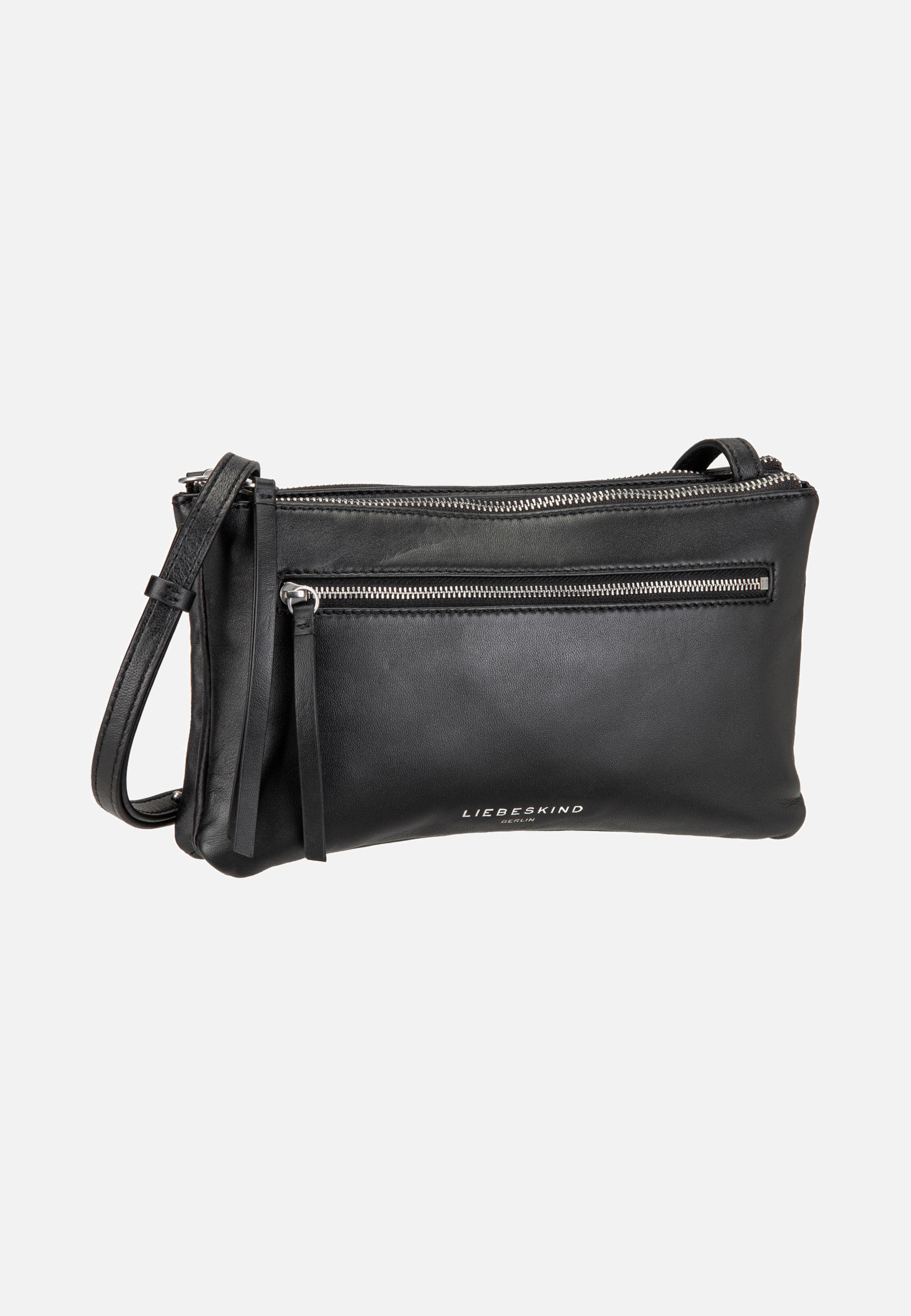 Liebeskind Berlin Zena S Indian Sheep Double Black Crossbody Bag