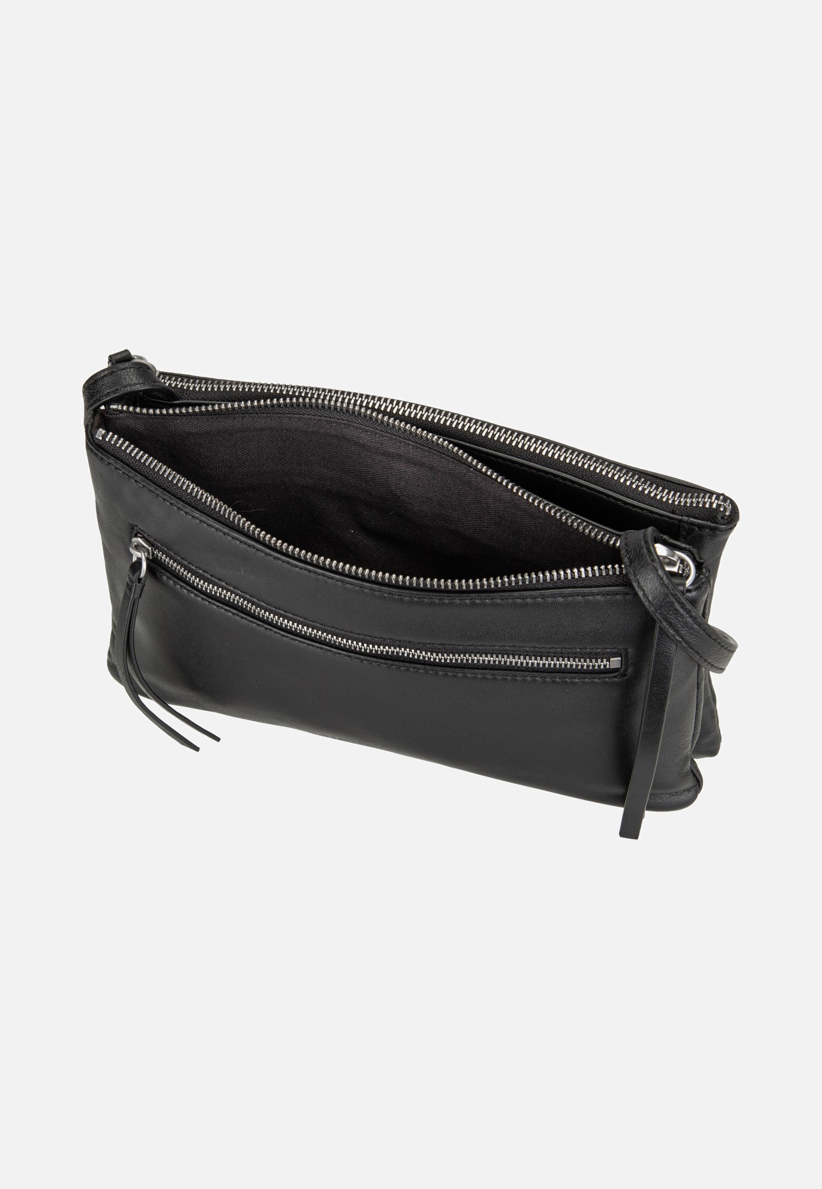 Liebeskind Berlin Zena S Indian Sheep Double Black Crossbody Bag