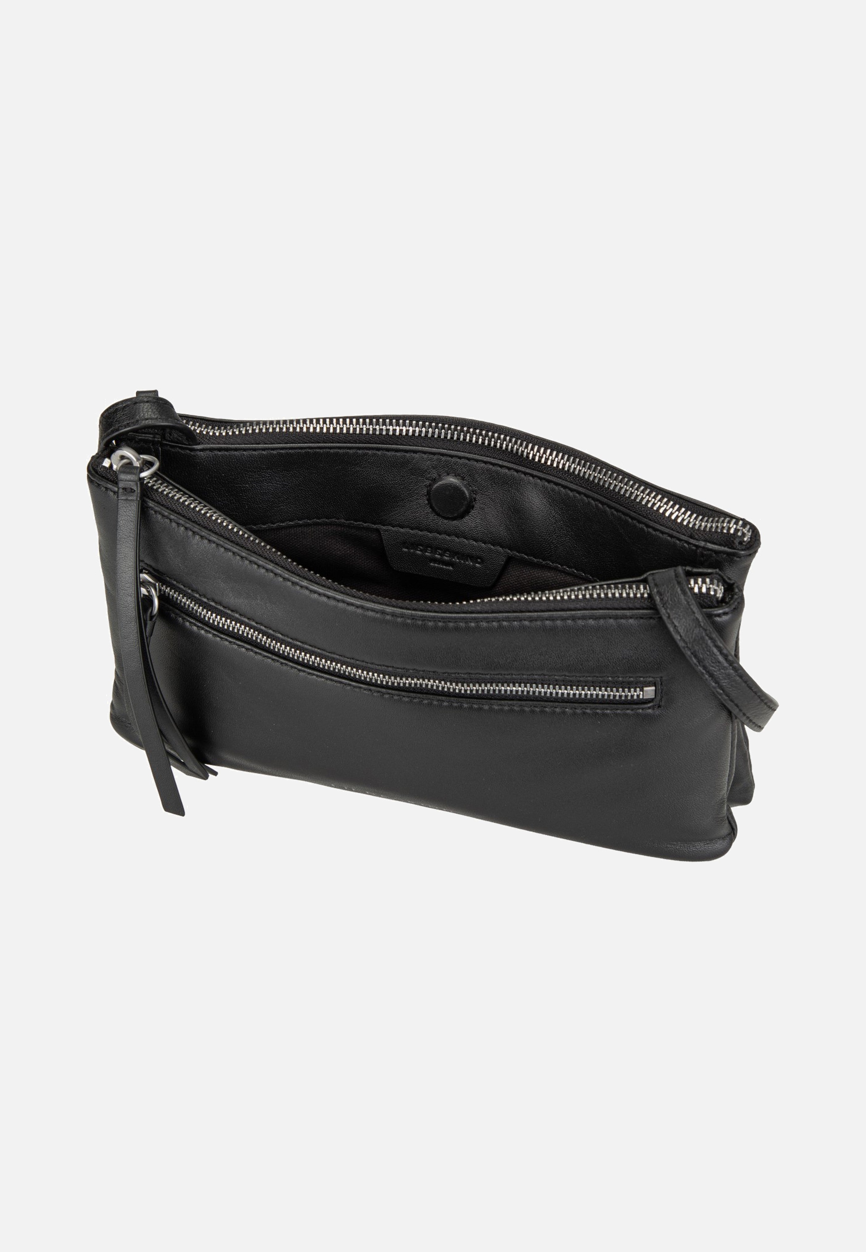 Liebeskind Berlin Zena S Indian Sheep Double Black Crossbody Bag