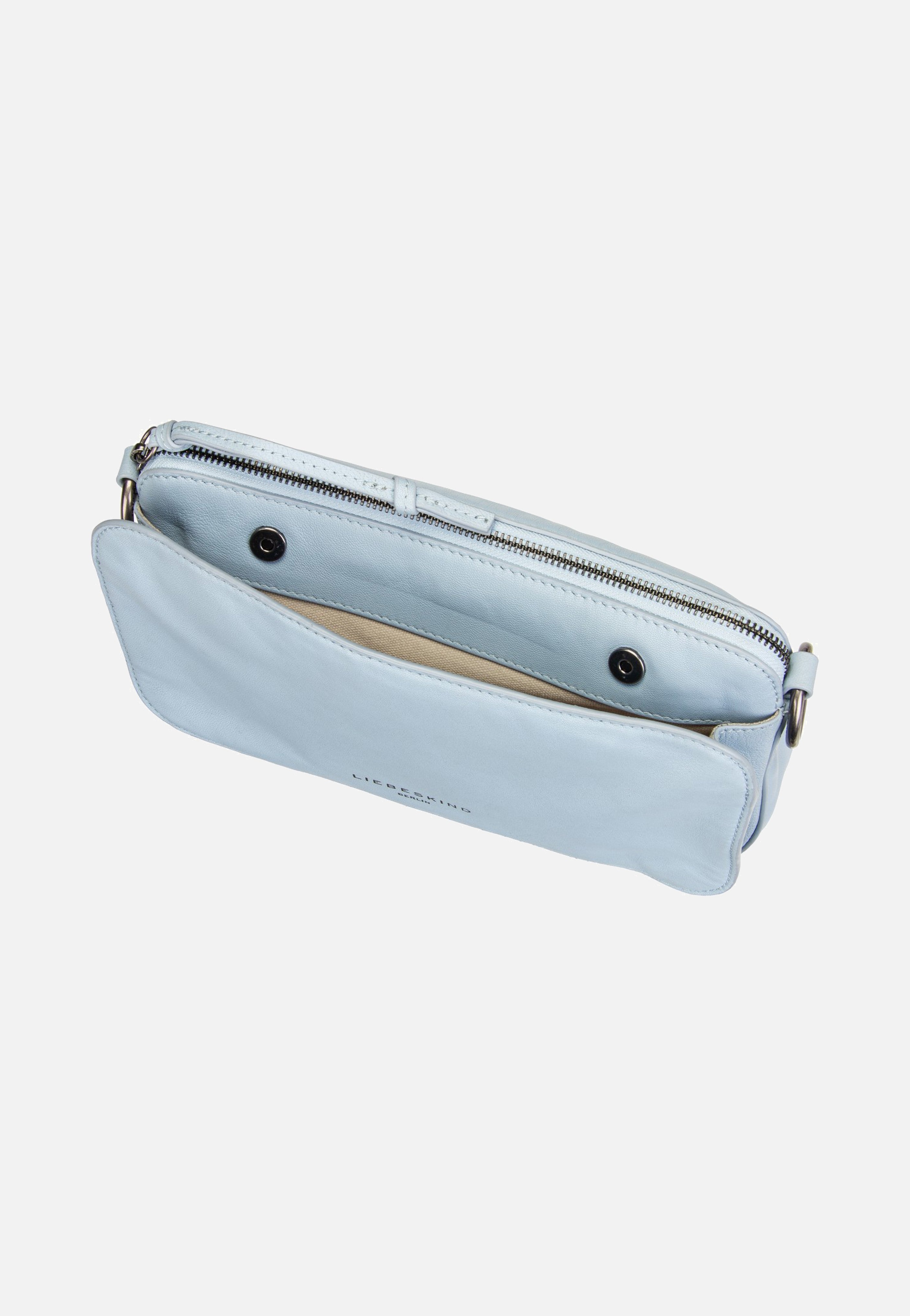 Liebeskind Berlin Clarice Crossbody M Sheep Natural Blue Denim Umhängetasche