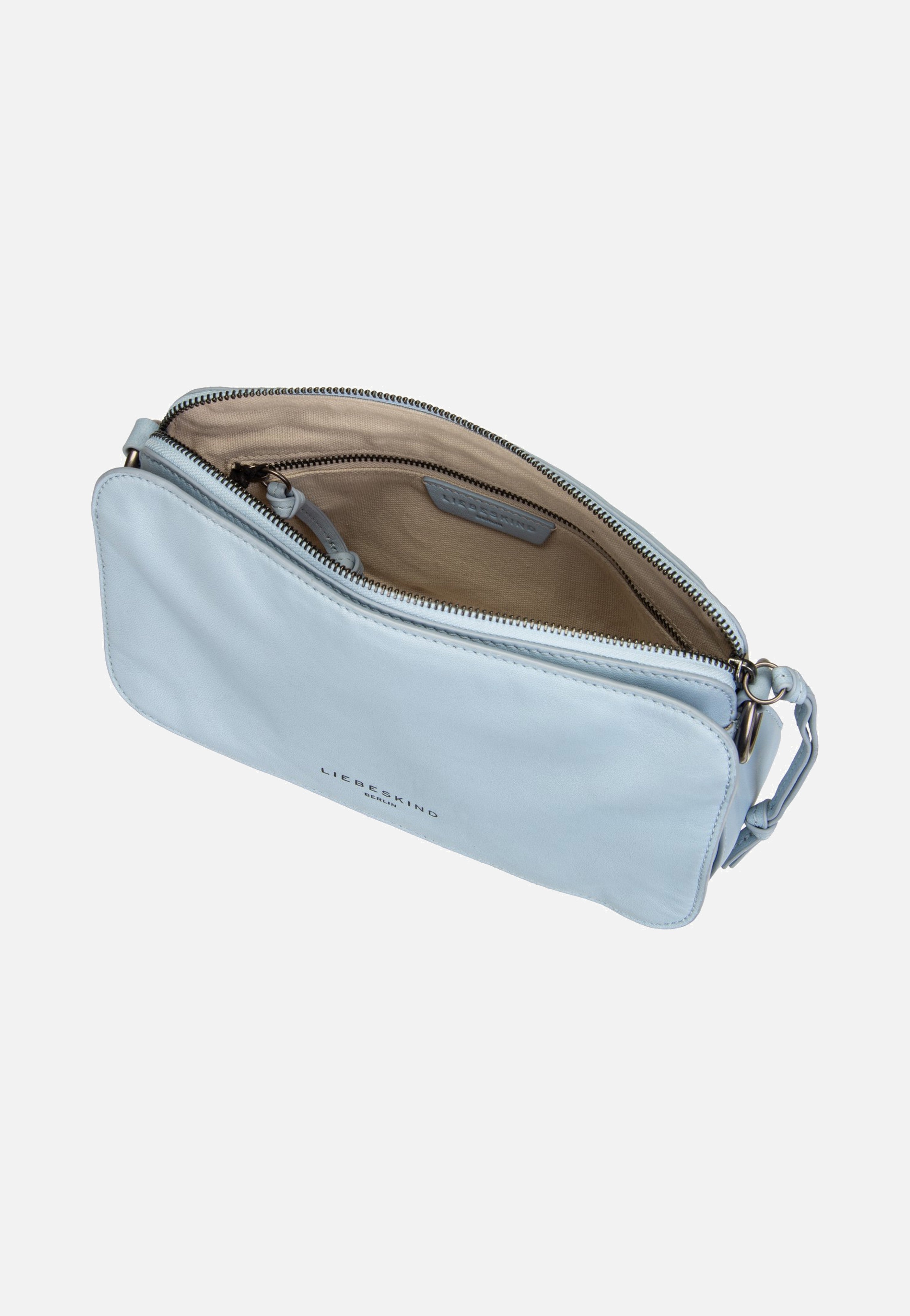 Liebeskind Berlin Clarice Crossbody M Sheep Natural Blue Denim Umhängetasche