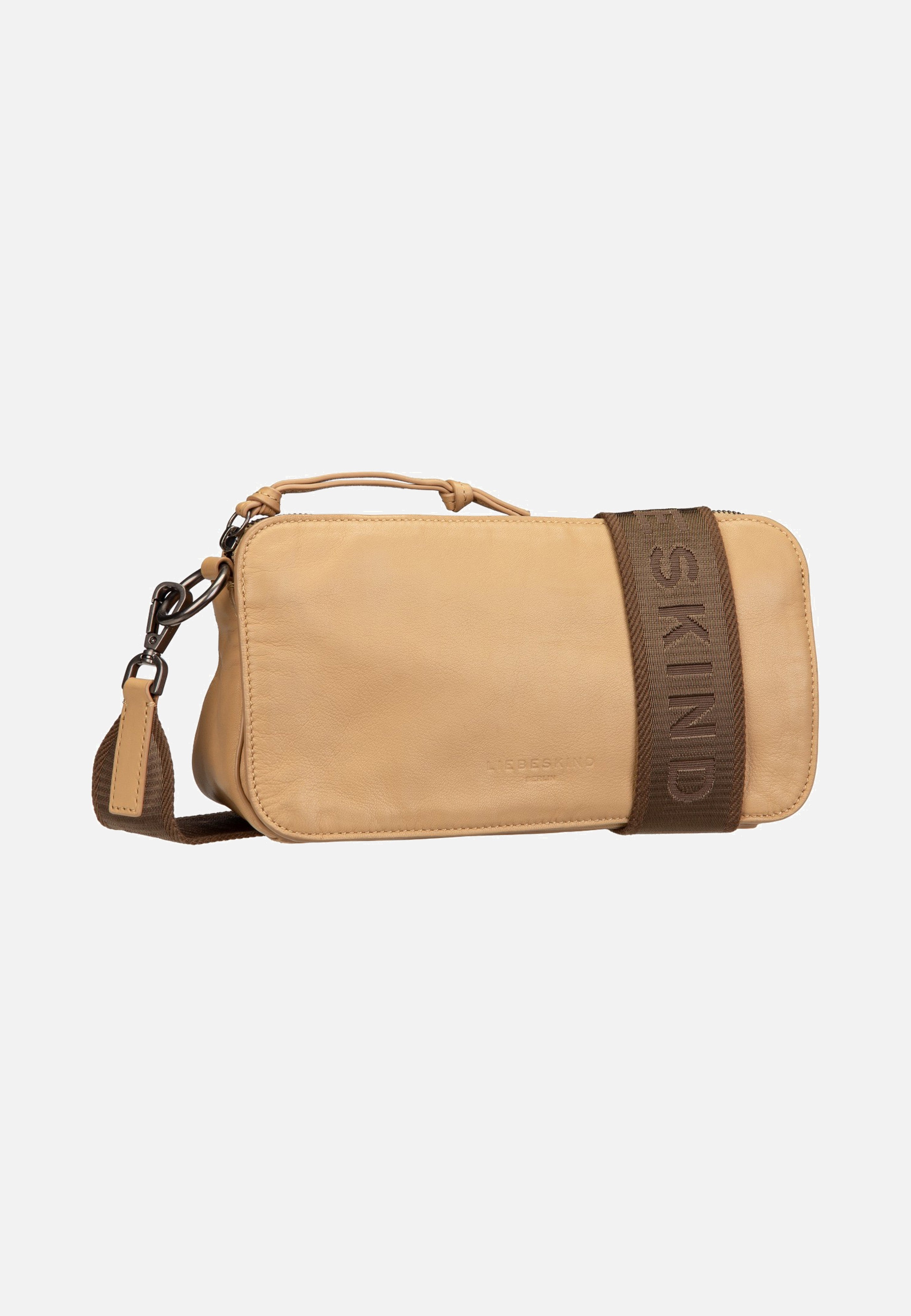 Liebeskind Berlin Clarice Crossbody M Sheep Natural Light Tan Umhängetasche