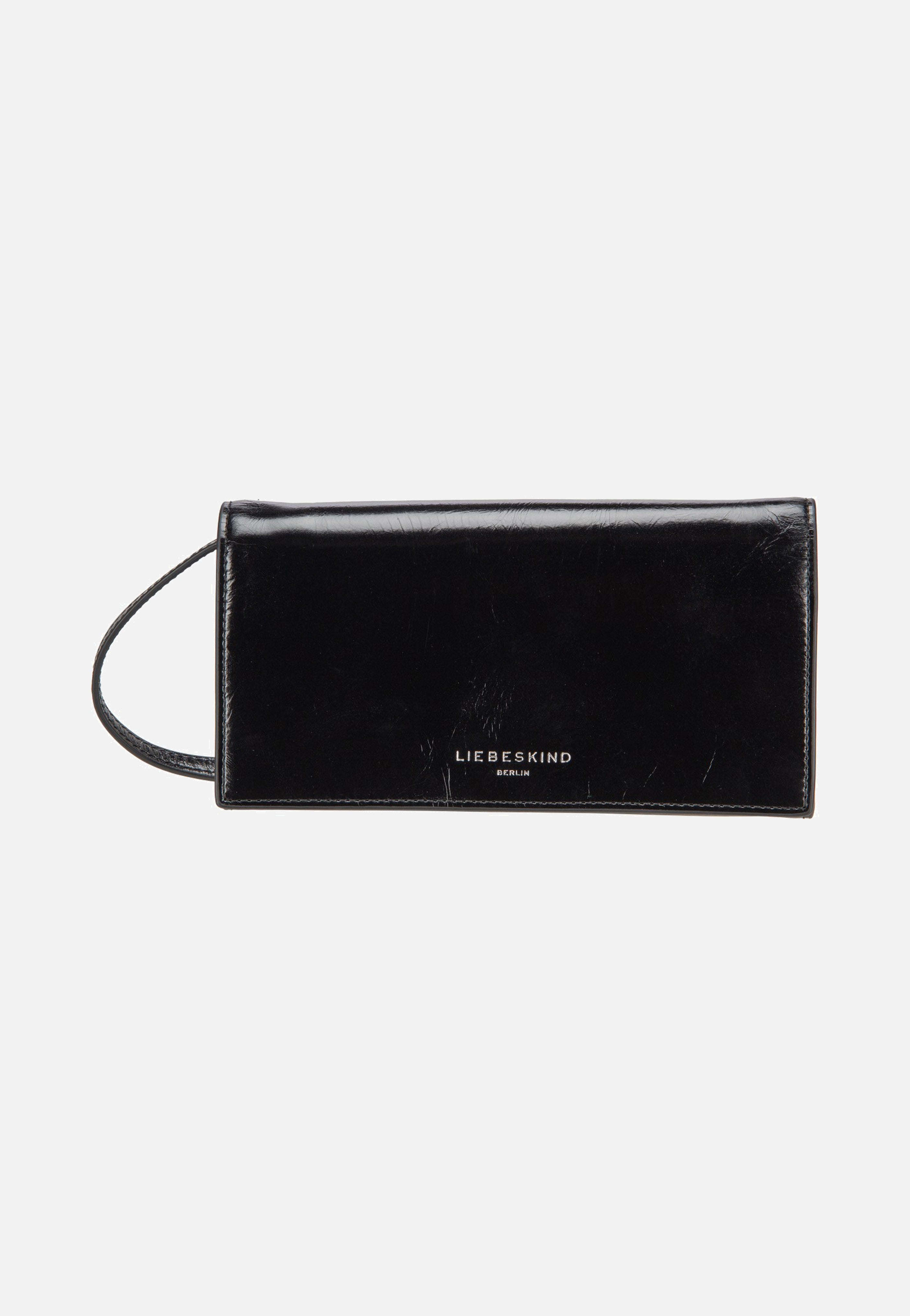 Liebeskind Berlin Crossbody XS Lack Distressed Black Umhängetasche