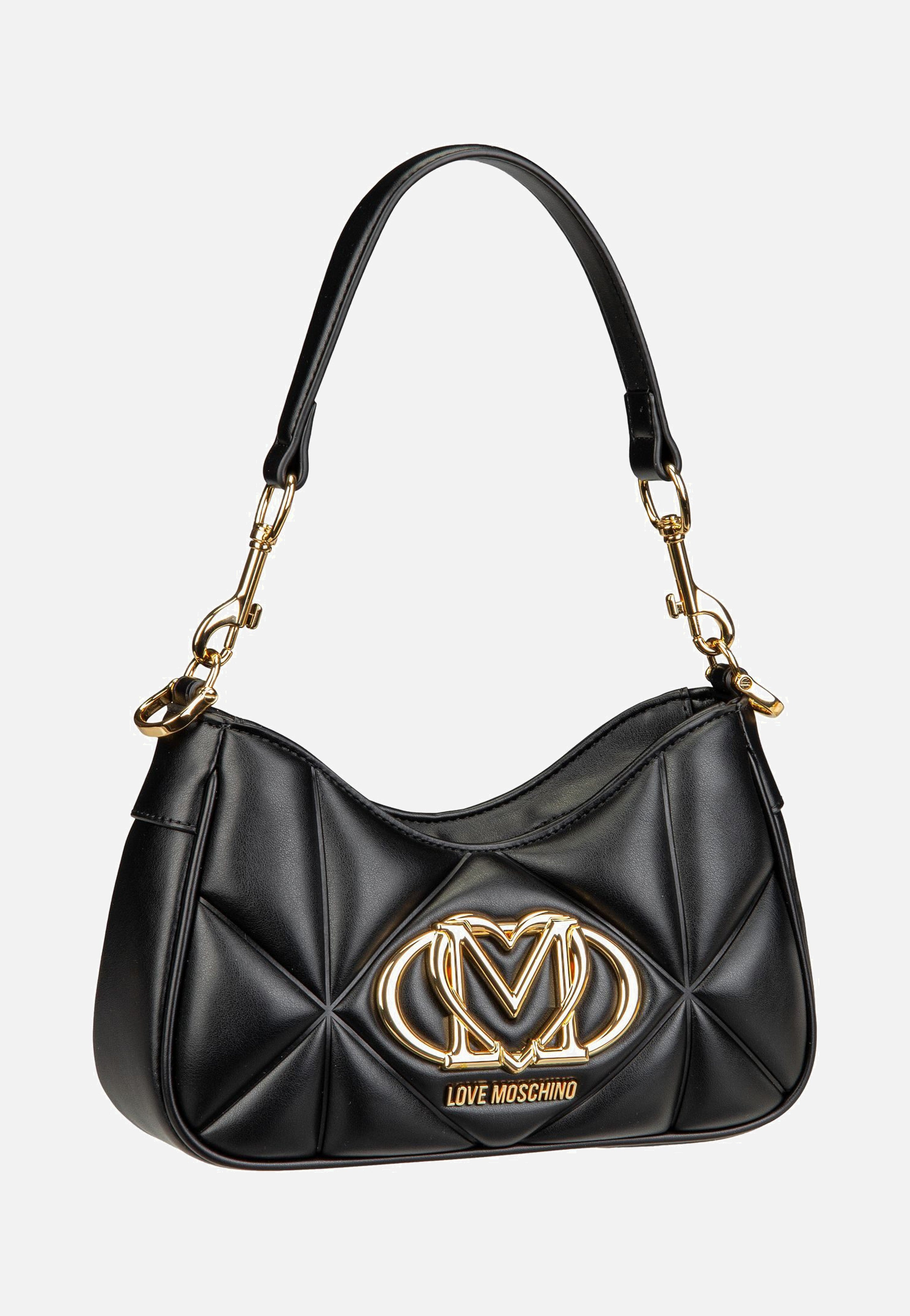 Love Moschino - Embossed Q 4080 Black - Evening Bag | Women-Image