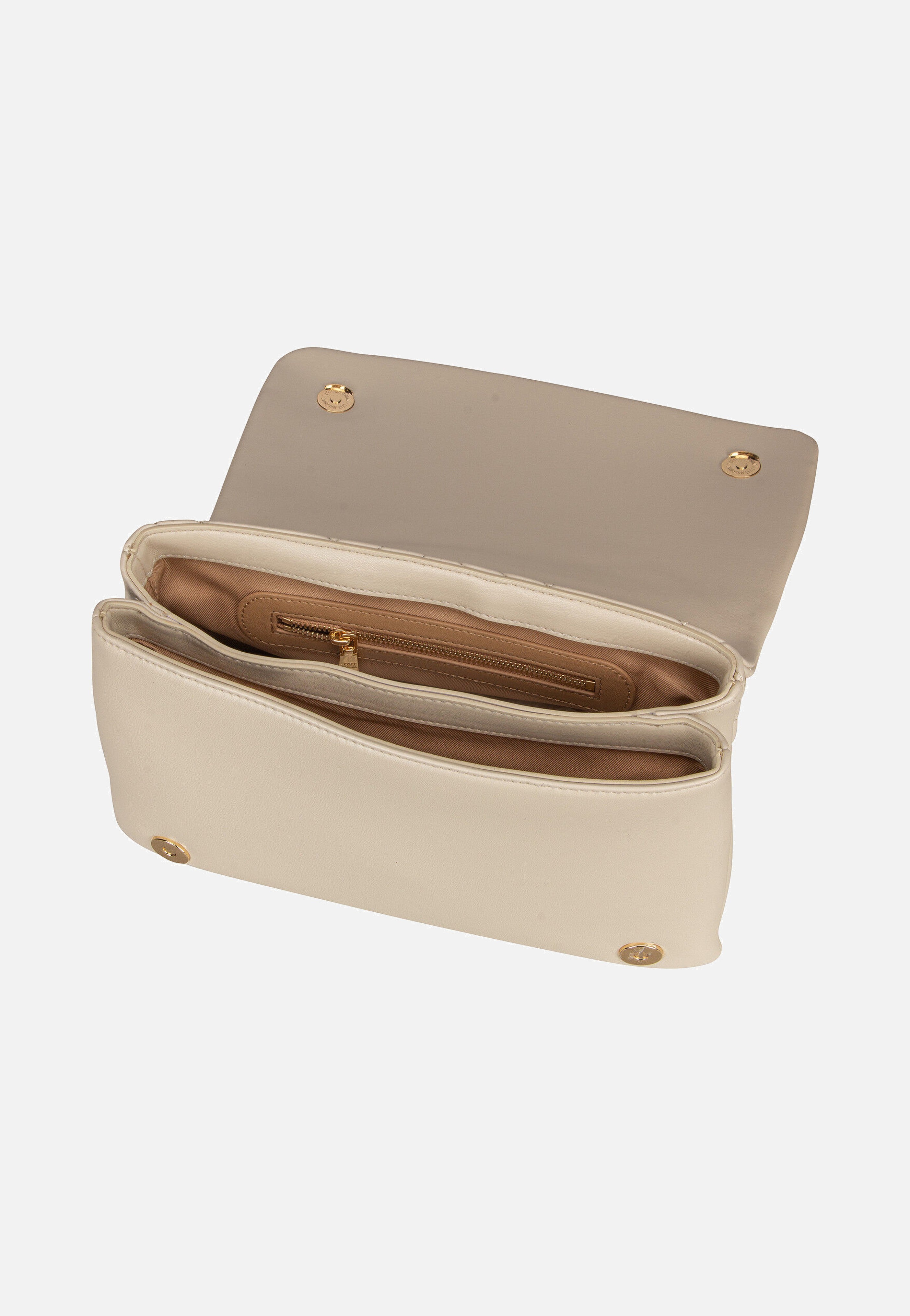 Love Moschino Quilted Bag 4153 Ivory Evening Bag