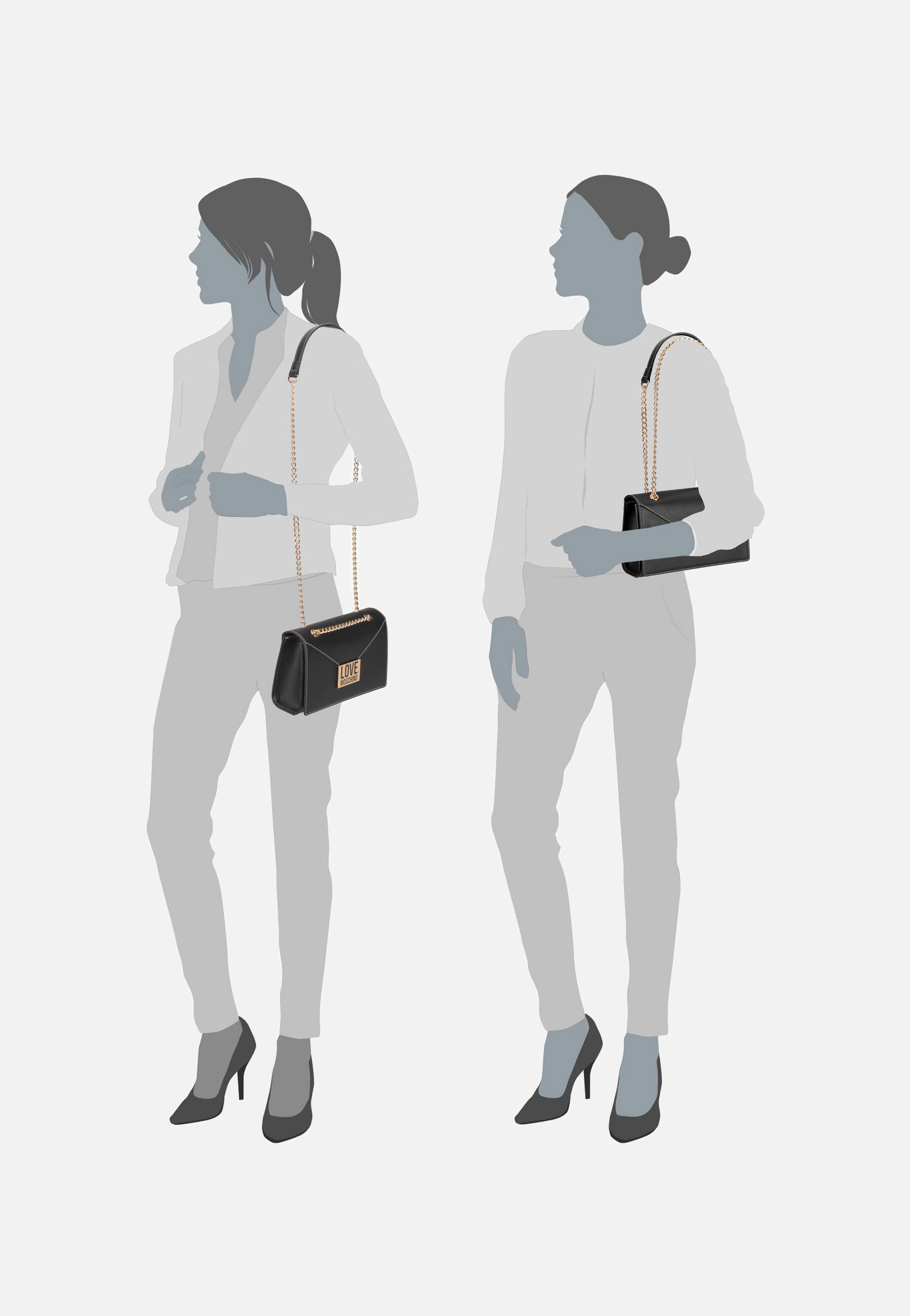 Love Moschino - Smart Daily Bag 4073 Black - Crossbody Bag | Women-Image