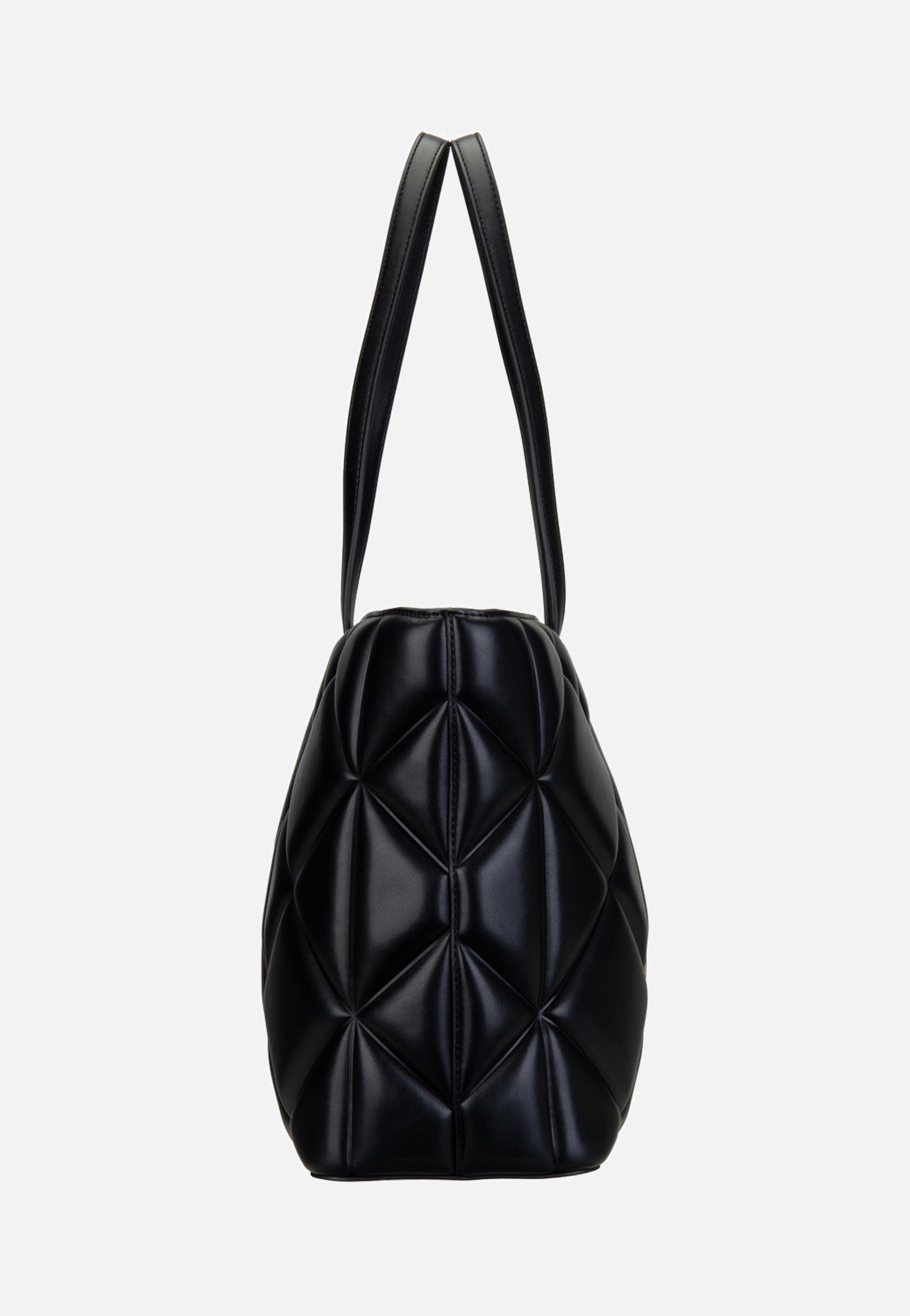 Love Moschino Embossed Q 4120 Black Shopper