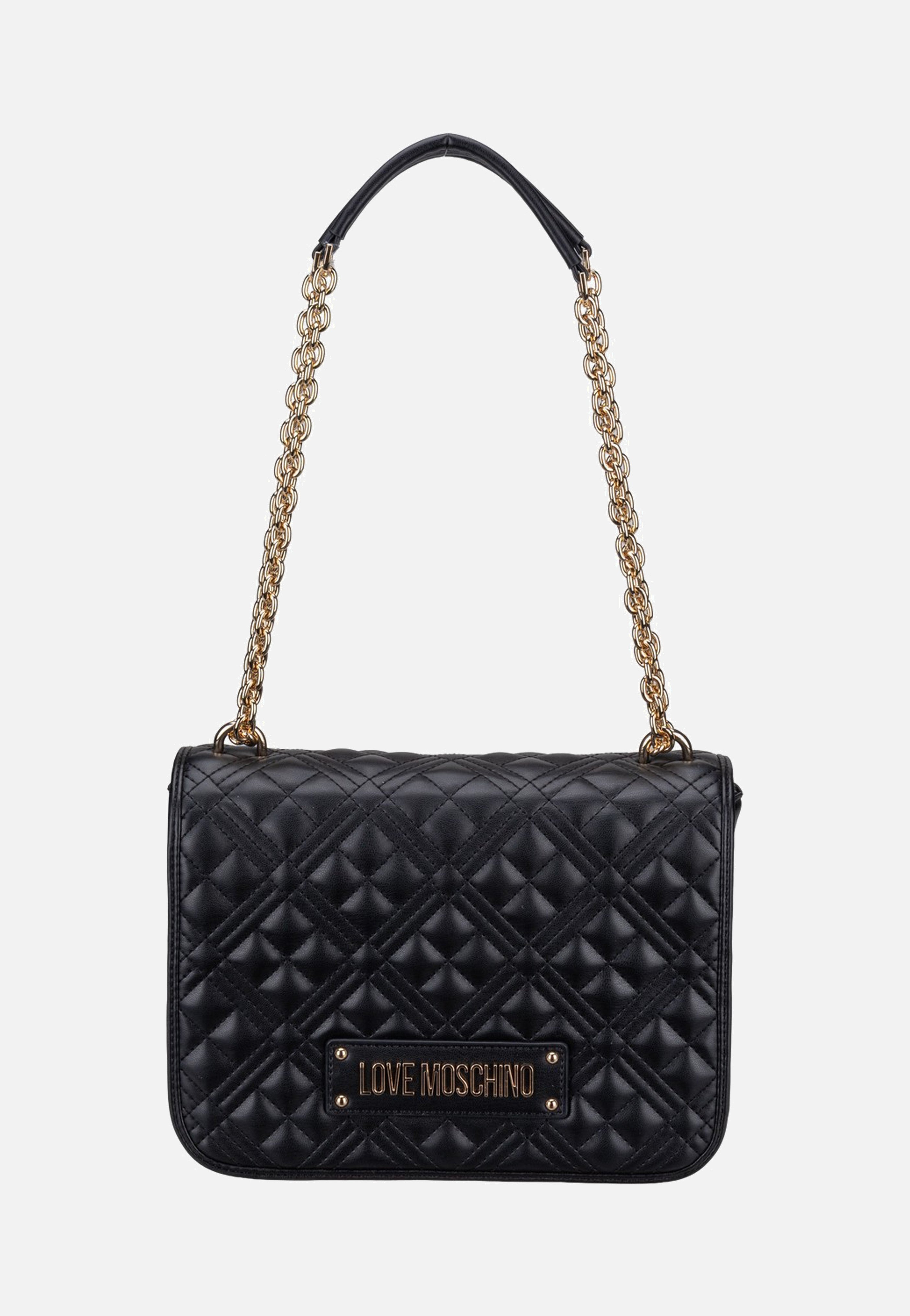 Love Moschino Quilted Bag 4000 Black Evening Bag