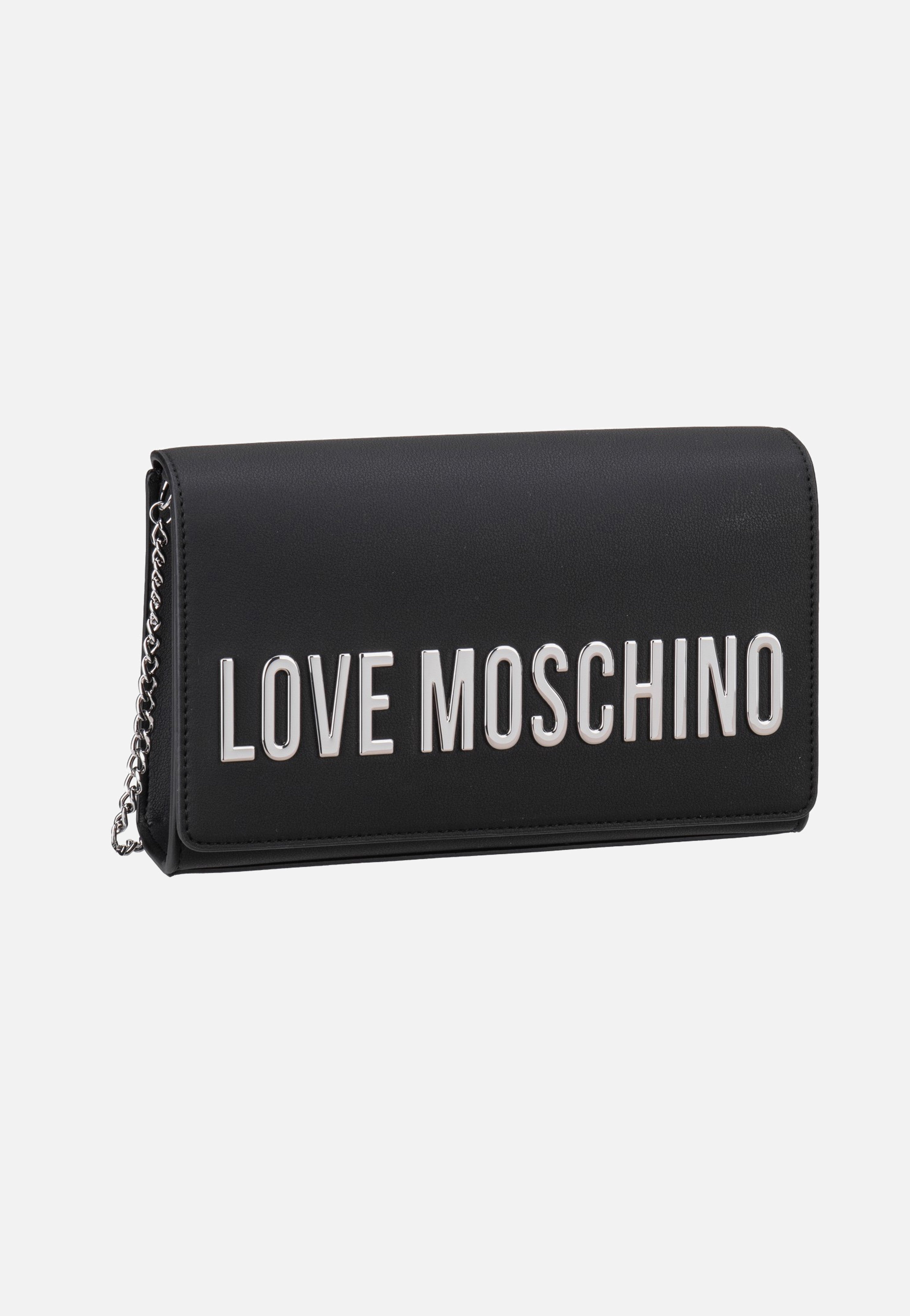 Love Moschino Bold Love 4103 Black/Silver Evening Bag