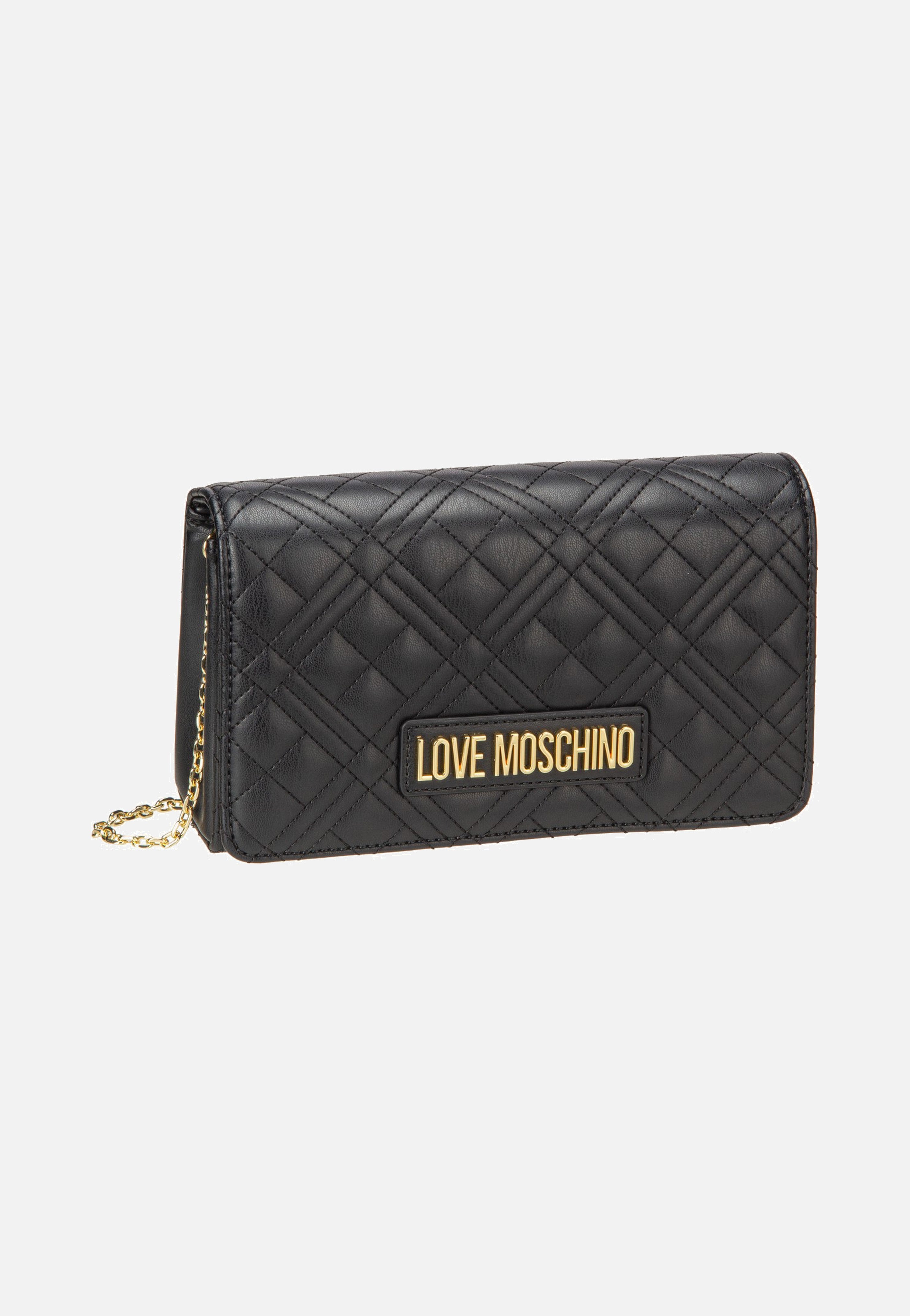 Love Moschino Quilted Bag 4079 Black Evening Bag