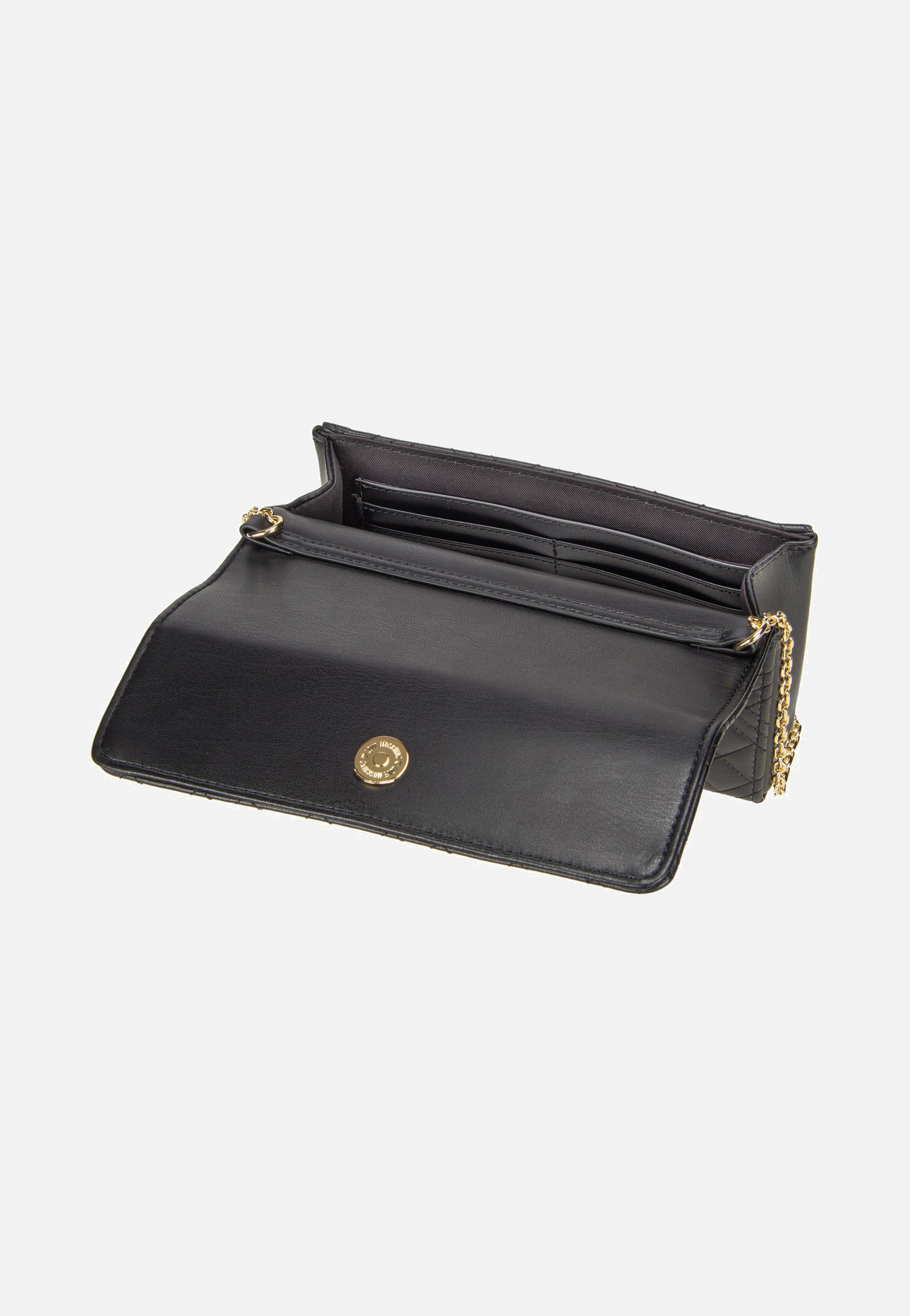 Love Moschino Quilted Bag 4079 Black Evening Bag