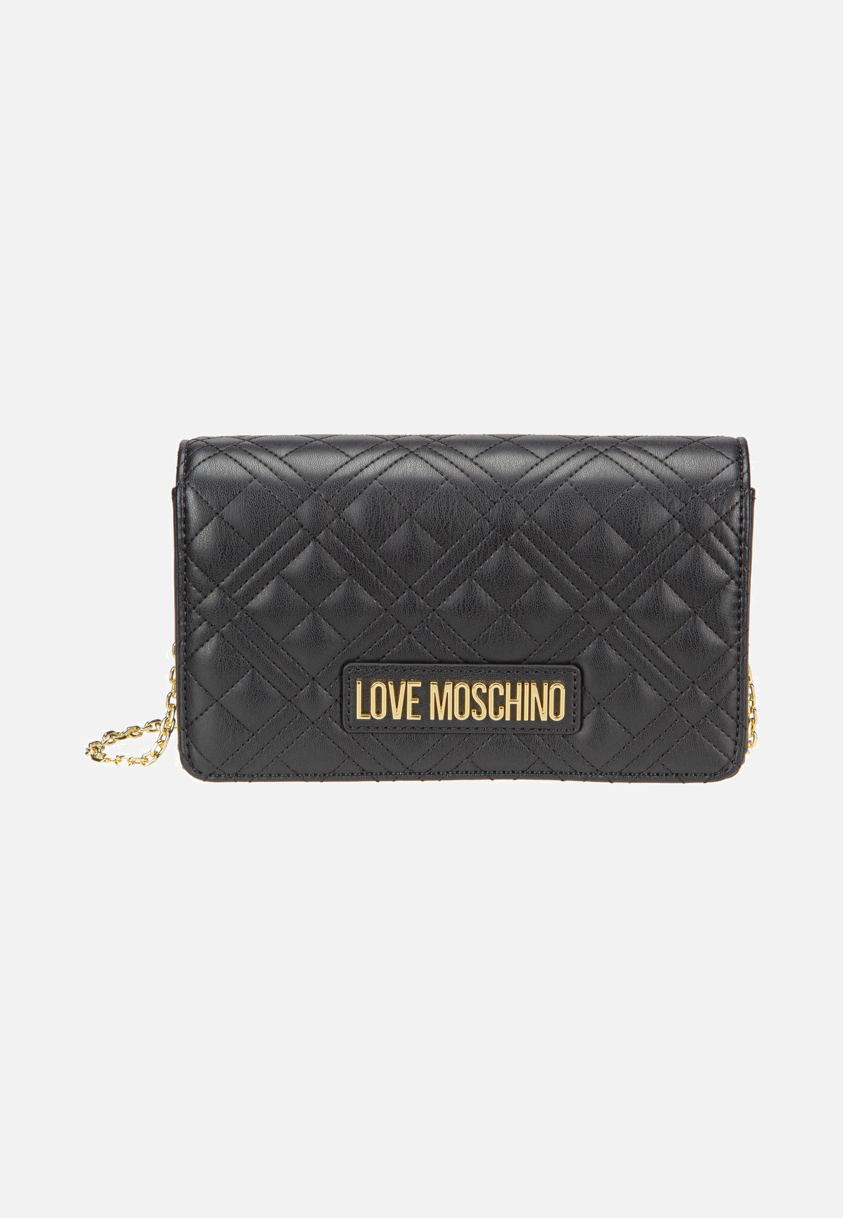 Love Moschino Quilted Bag 4079 Black Evening Bag