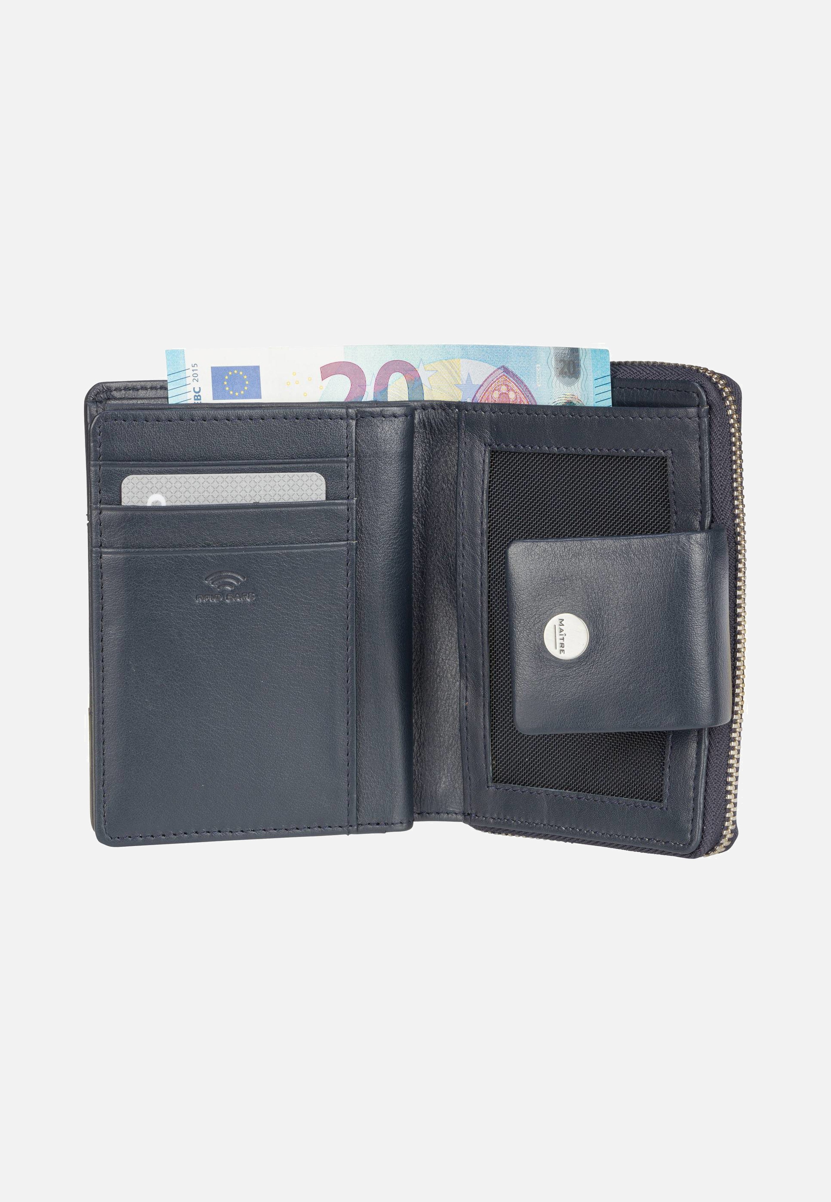 Maître - Auen Diethilde Purse MH9FZ Dark Blue - Wallet | Women-Image