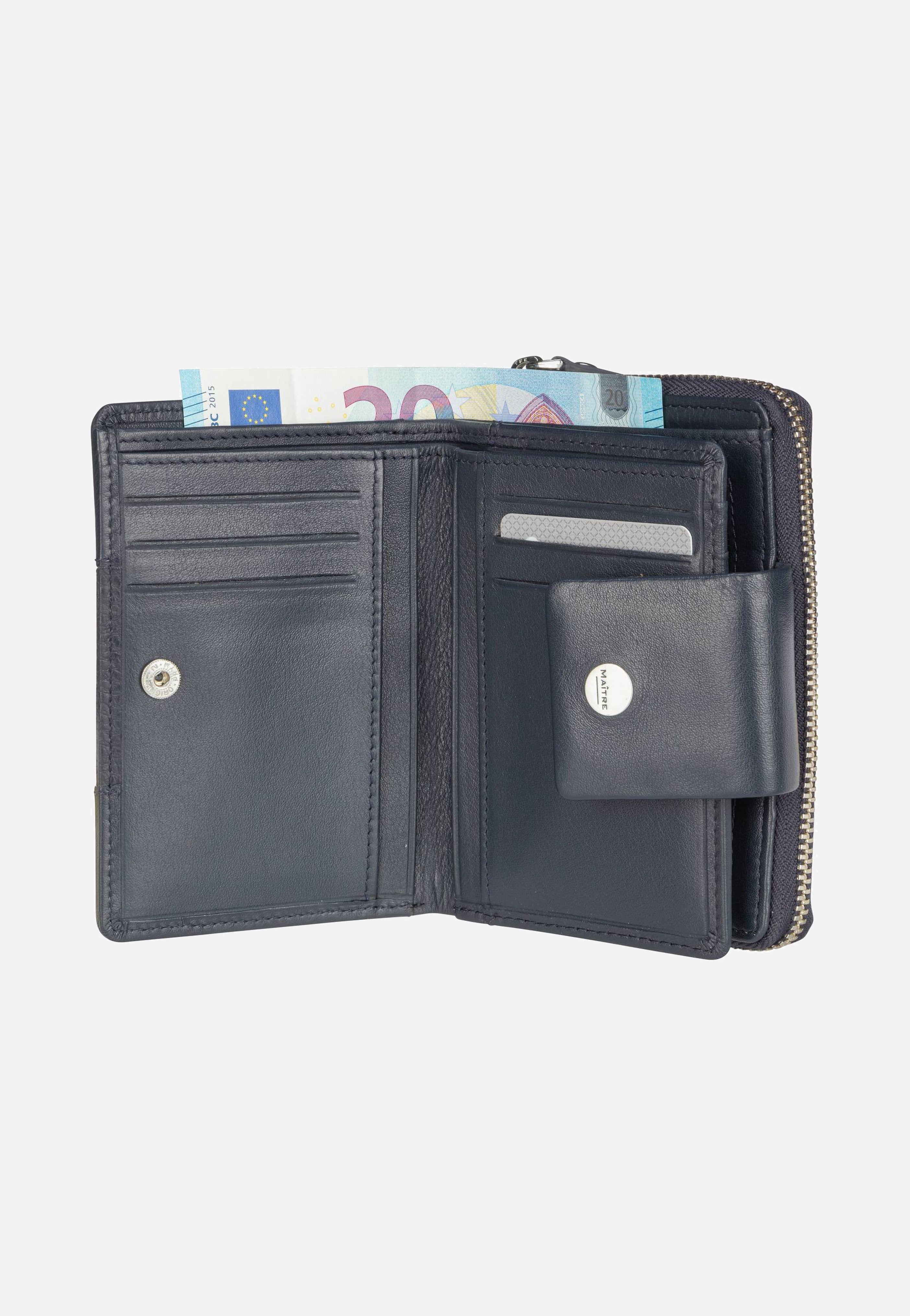 Maître - Auen Diethilde Purse MH9FZ Dark Blue - Wallet | Women-Image